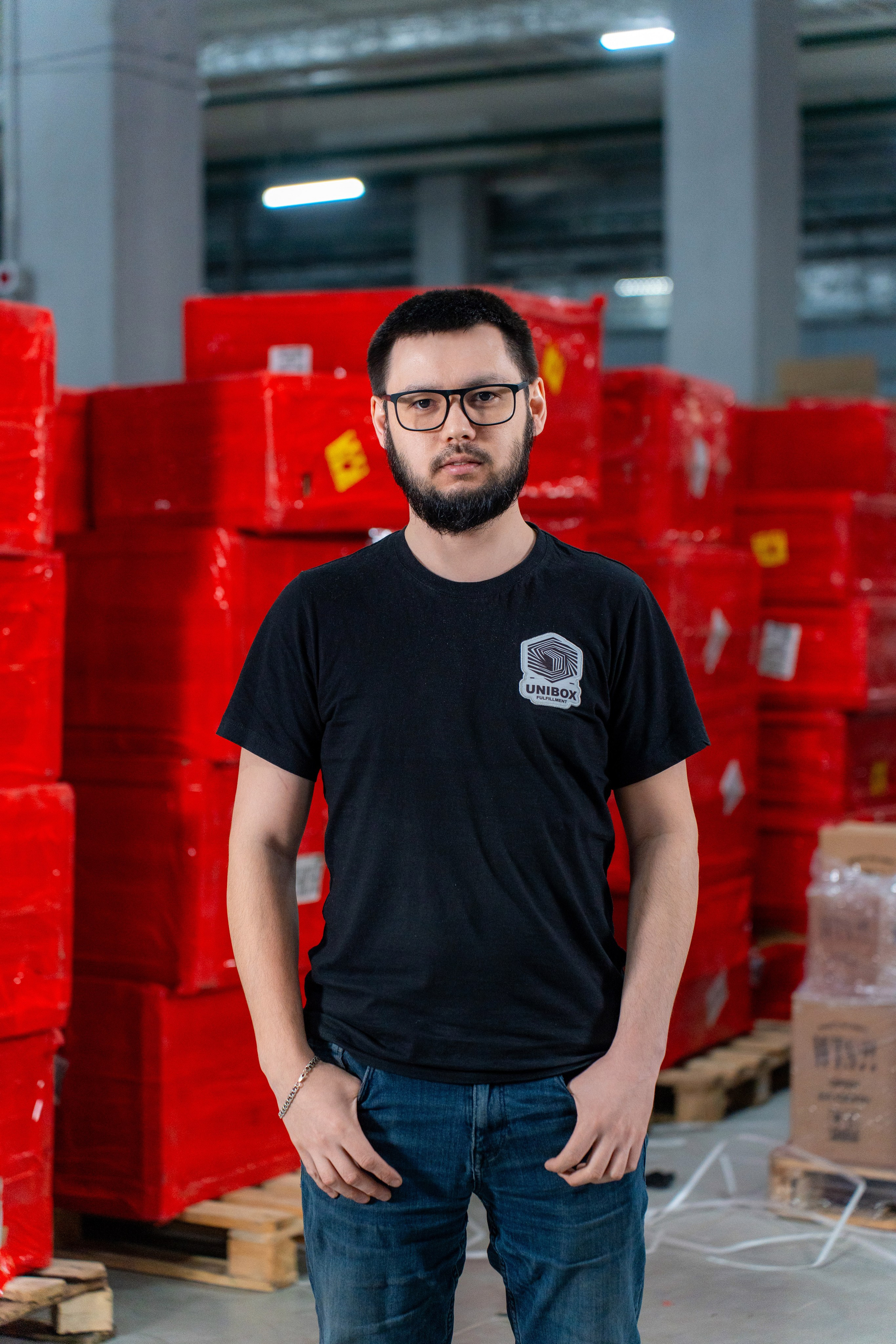 Фотосессия на складе фулфилмента в Фудсити, фотосъемка на складе