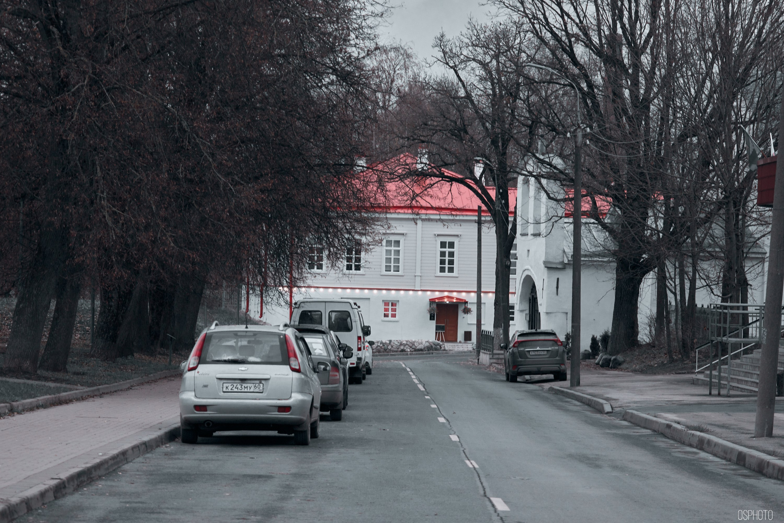 Псков. Ноябрь. Фотографъ Сергѣевъ. Поймать мгновеніе