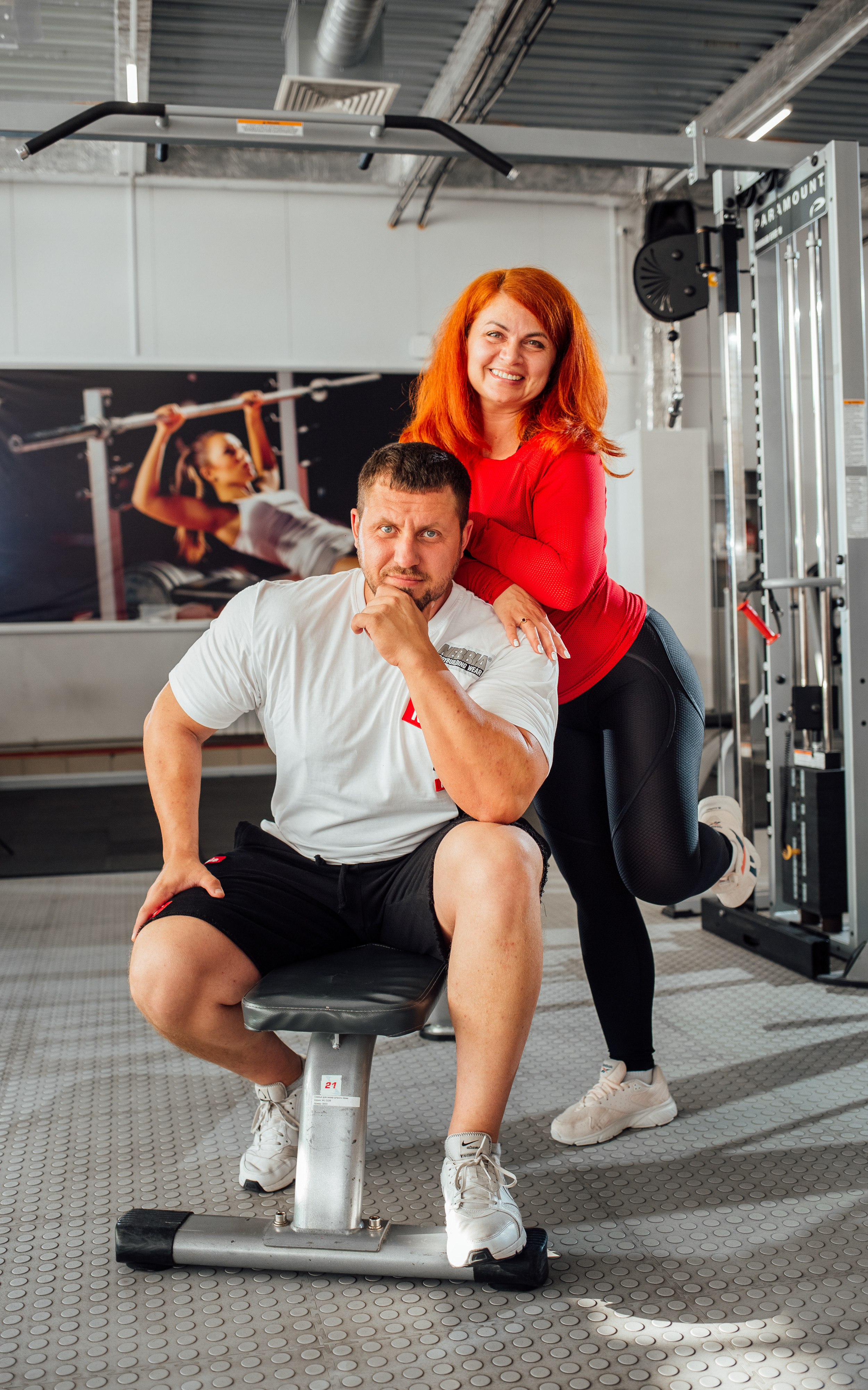 Профессиональная спортивная фотосессия в фитнес клубе. Фото контент для спортивных клубов. Фитнес зал