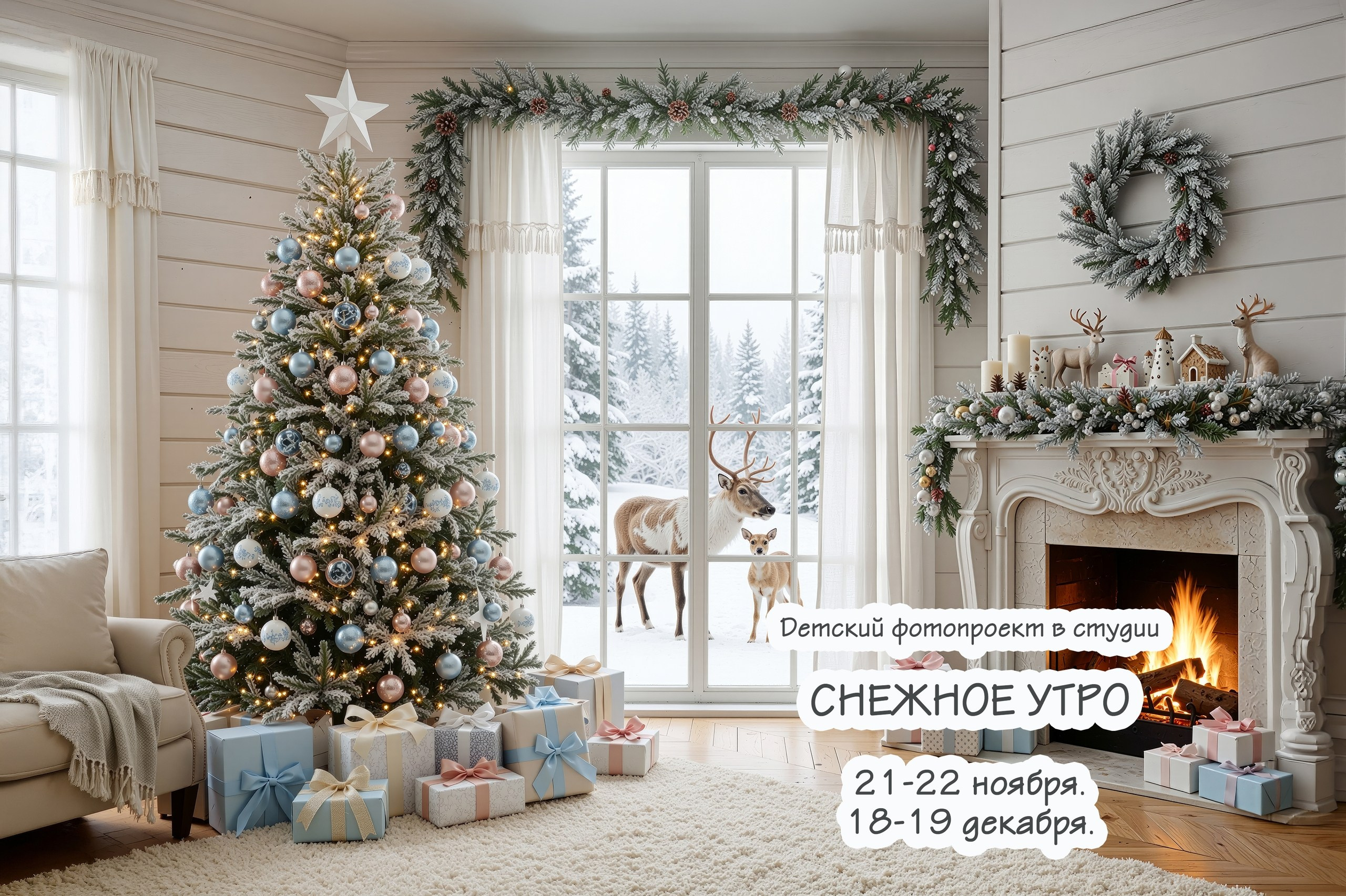 Новогодние фотопроекты для детей: волшебство в каждом кадре!