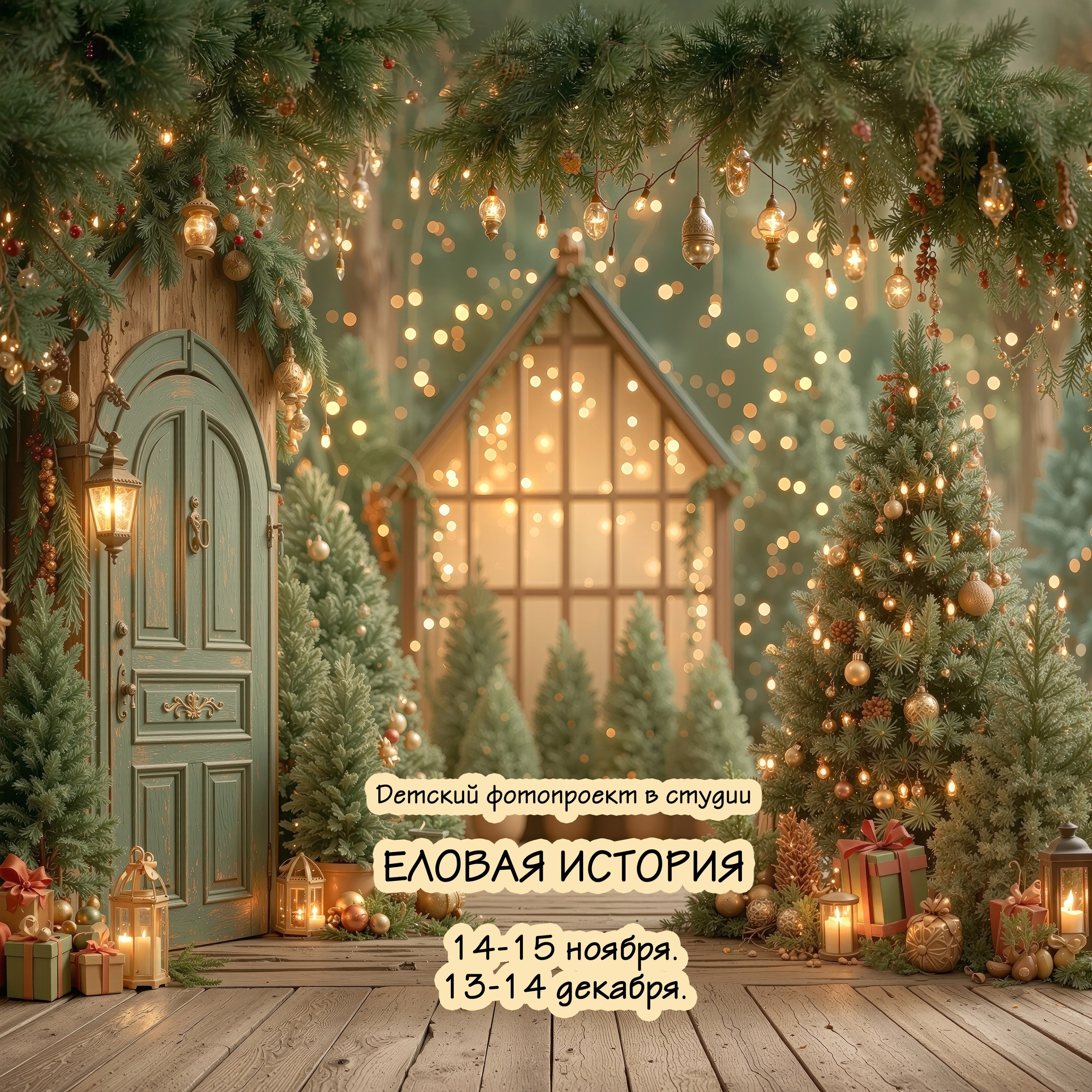 Новогодние фотопроекты для детей: волшебство в каждом кадре!