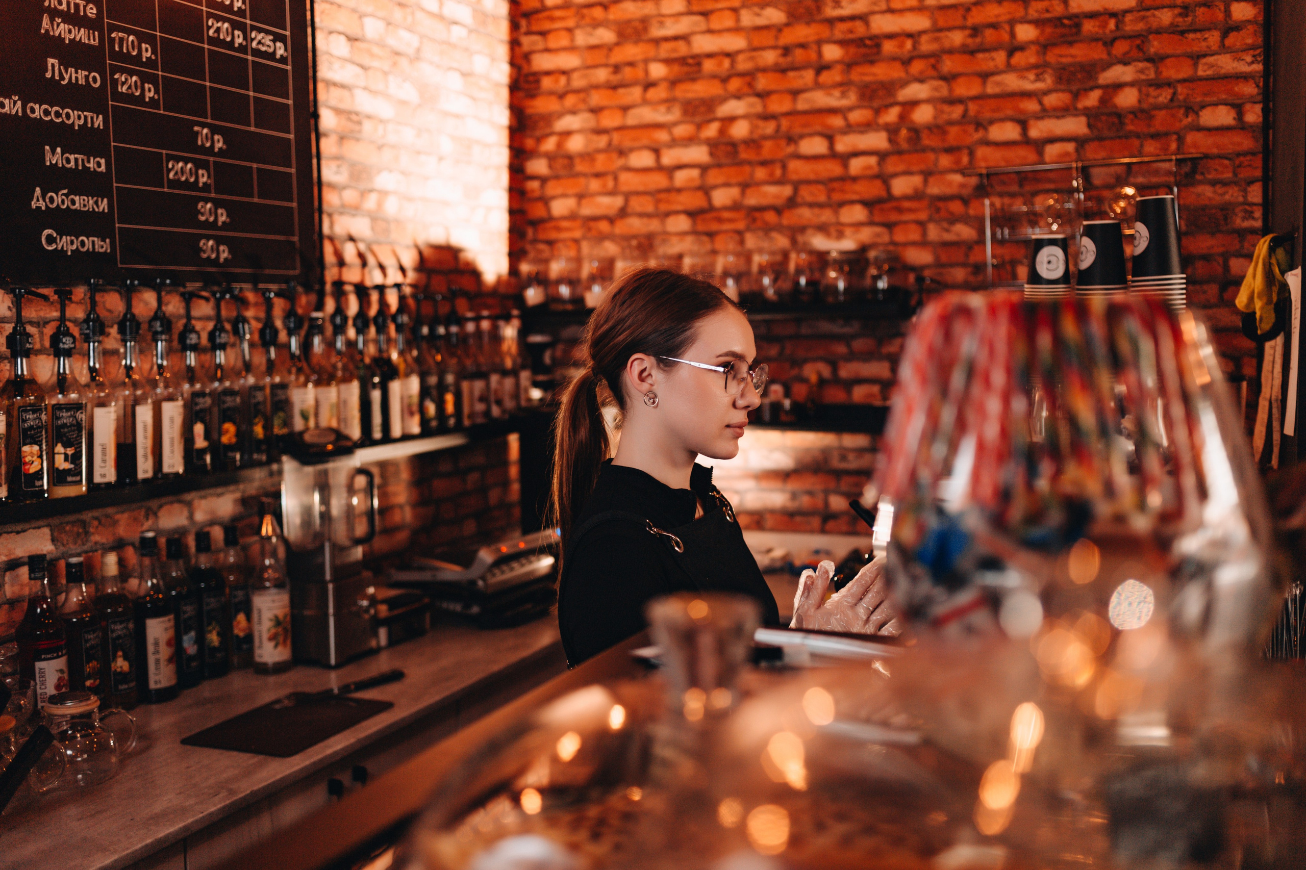 Съёмка для кофейни. Фотограф Настя Галингер Краснодар