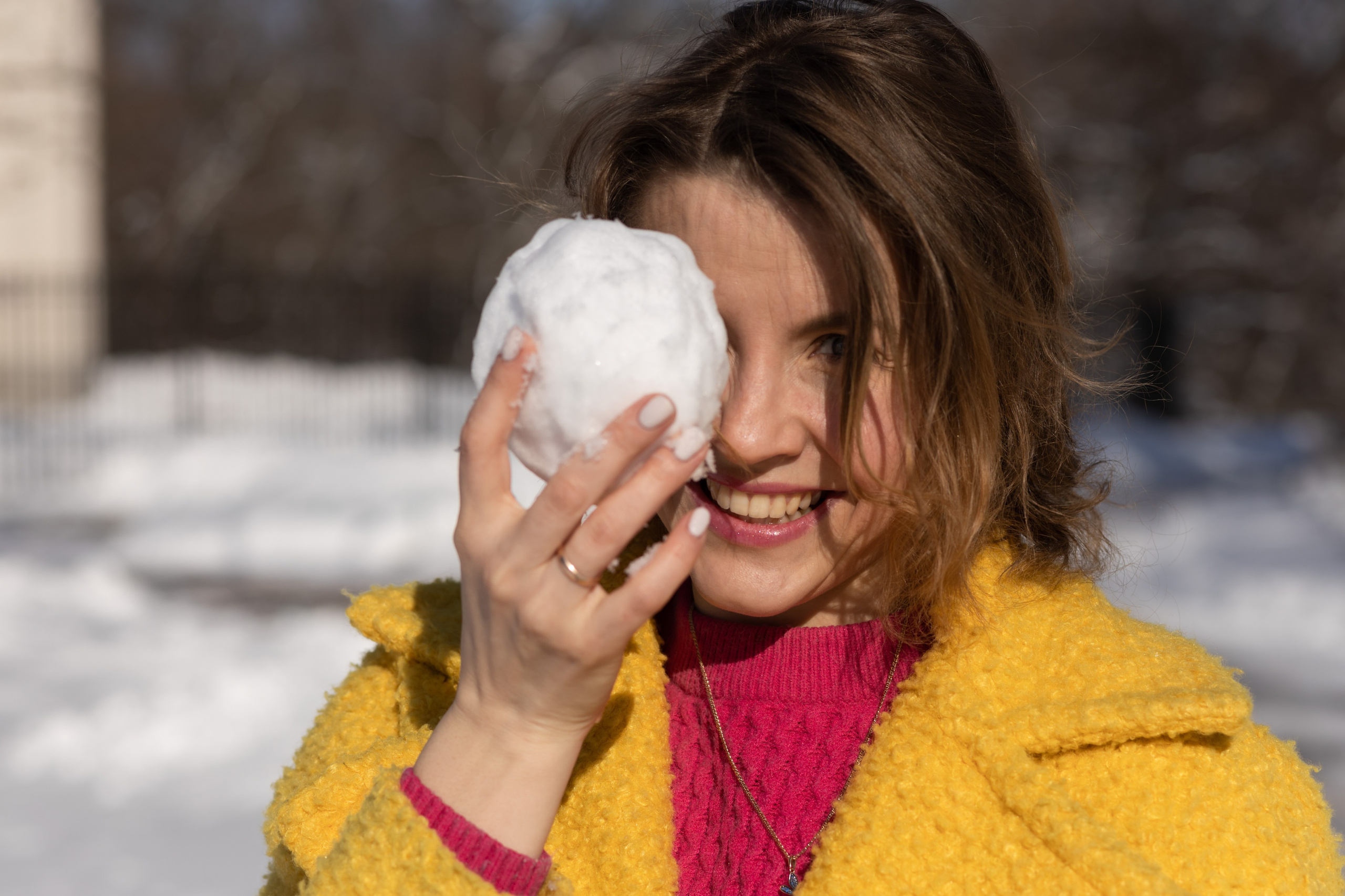 Зимняя индивидуальная фотосессия на улице