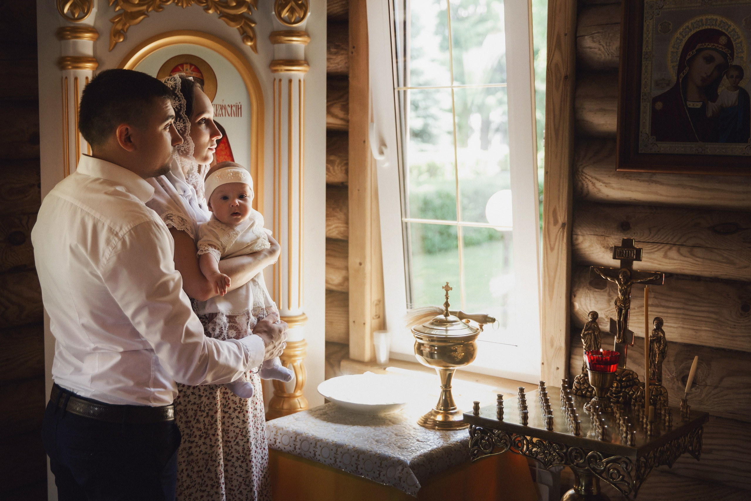 Фотосъемка церемонии крещения