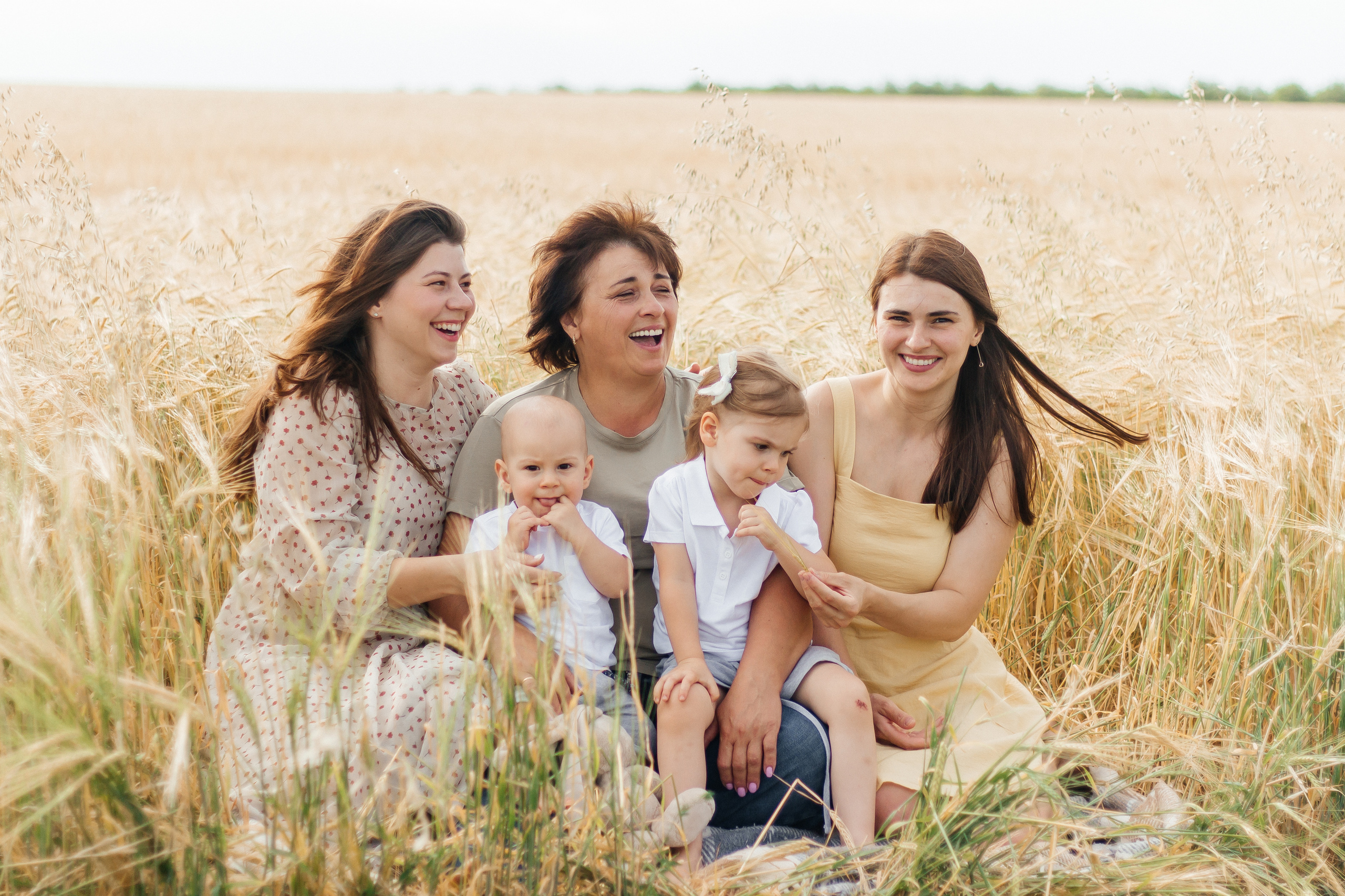 Семья Хуртовых. Фотограф в Большой Черниговка, Самаре. Некрасова Виктория