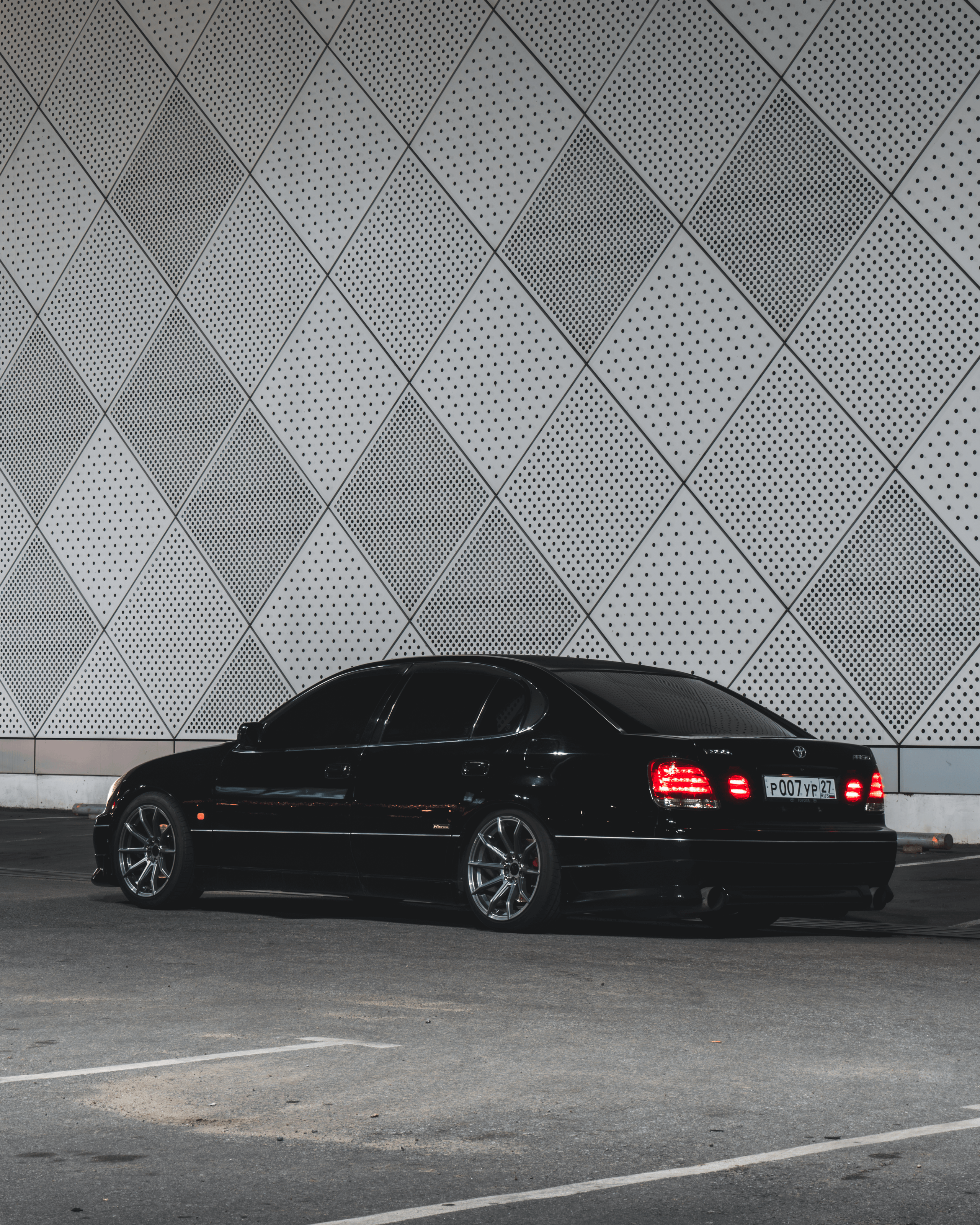 Toyota Aristo: в огнях Хабаровска