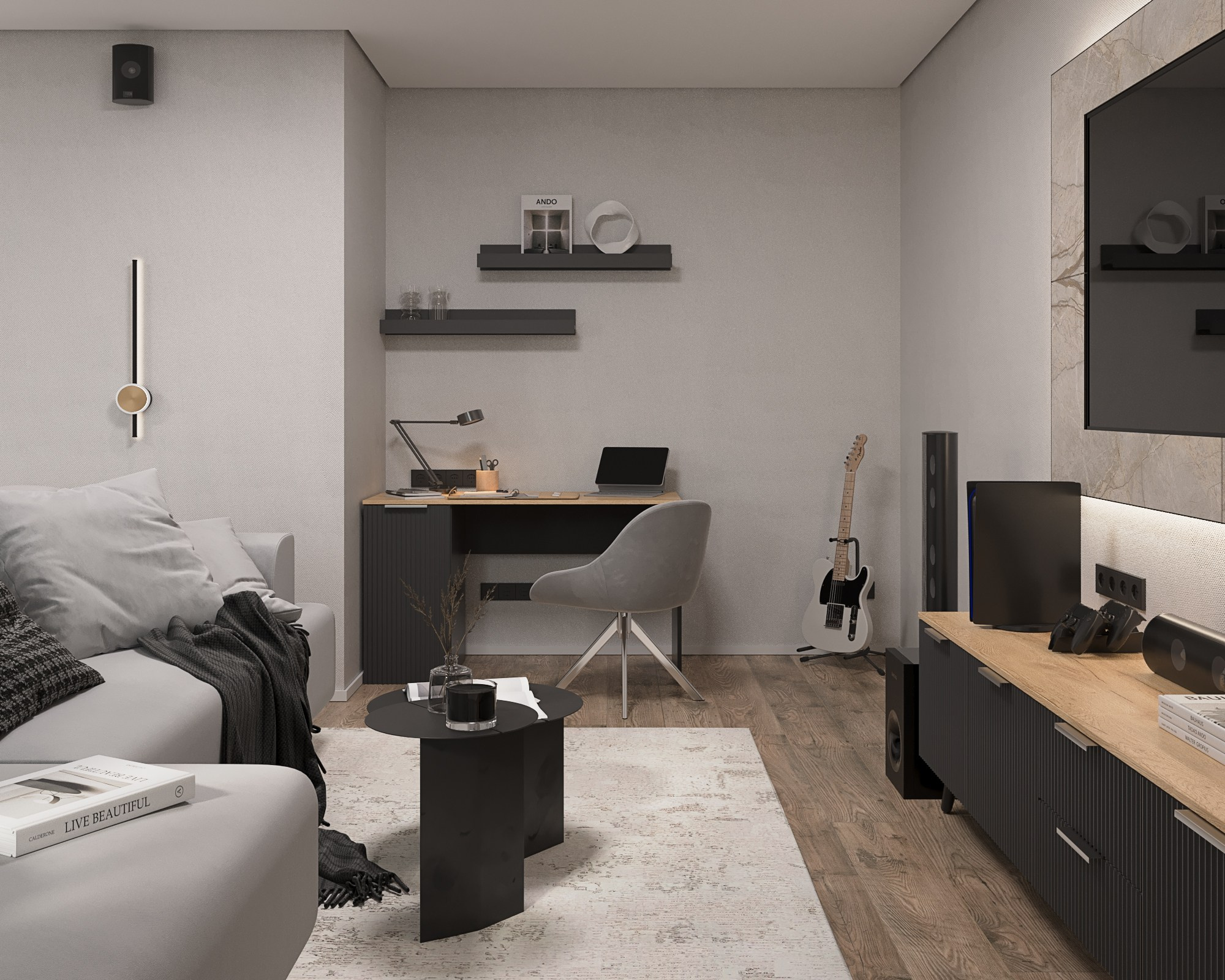 ЖК «ID SVETLANOVSKIY». Студия дизайна интерьеров FORMA