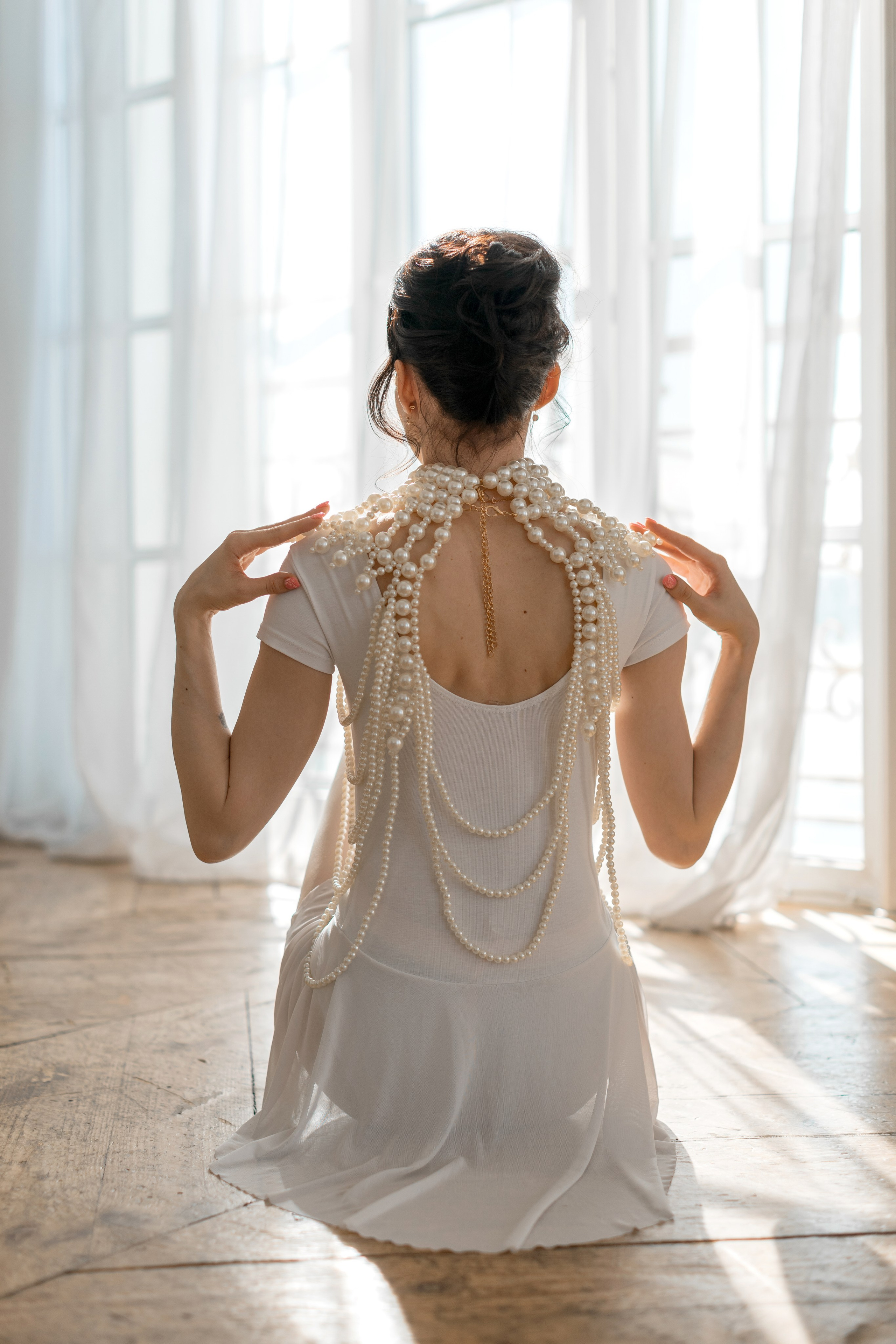 Жемчужное украшение напрокат бесплатно. Балетный фотограф Алина Ханько — Душа Балета