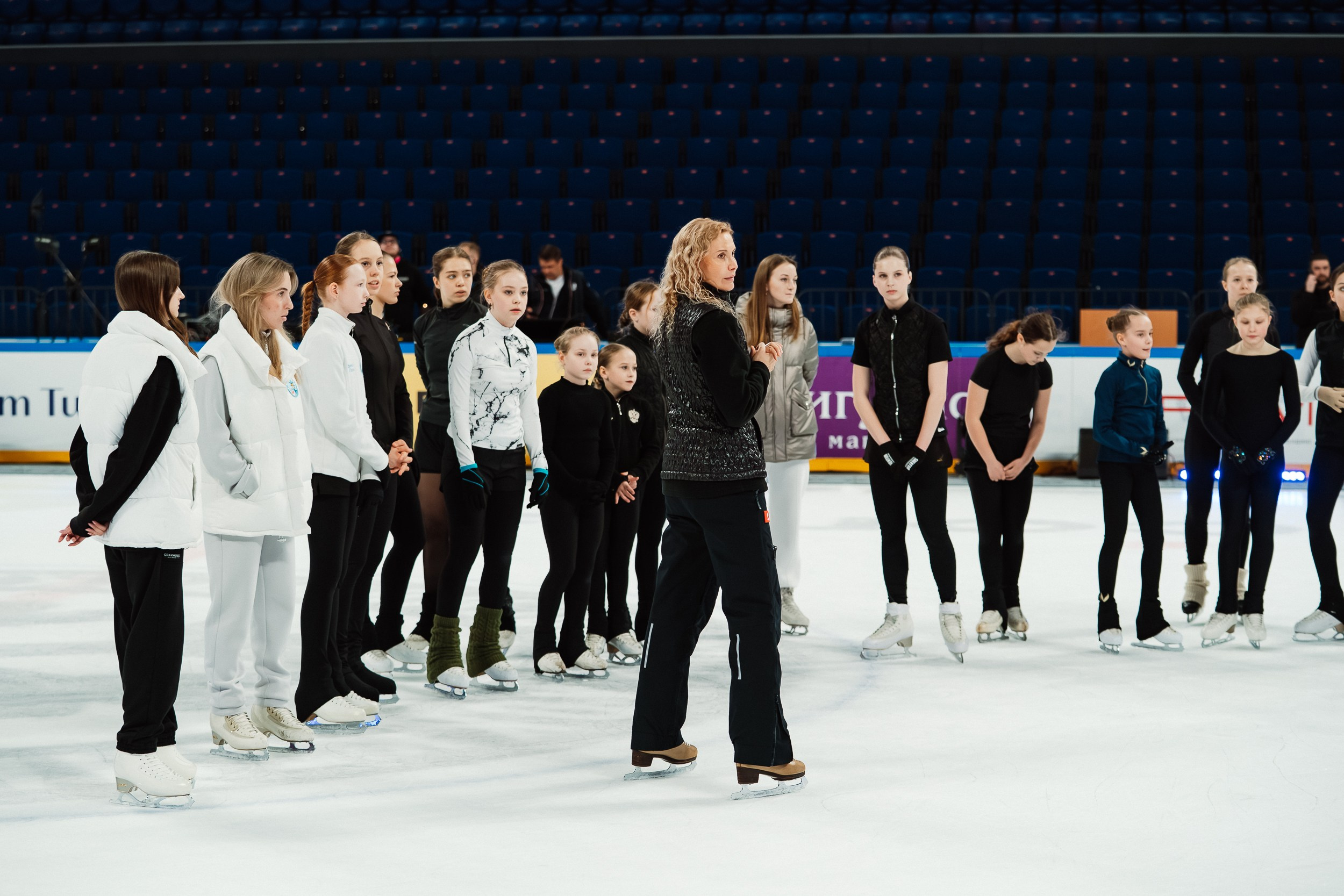 Мастер-класс Этери Тутберидзе в Новосибирске. Воробьева Ксения — Спортивный и танцевальный фотограф Новосибирск