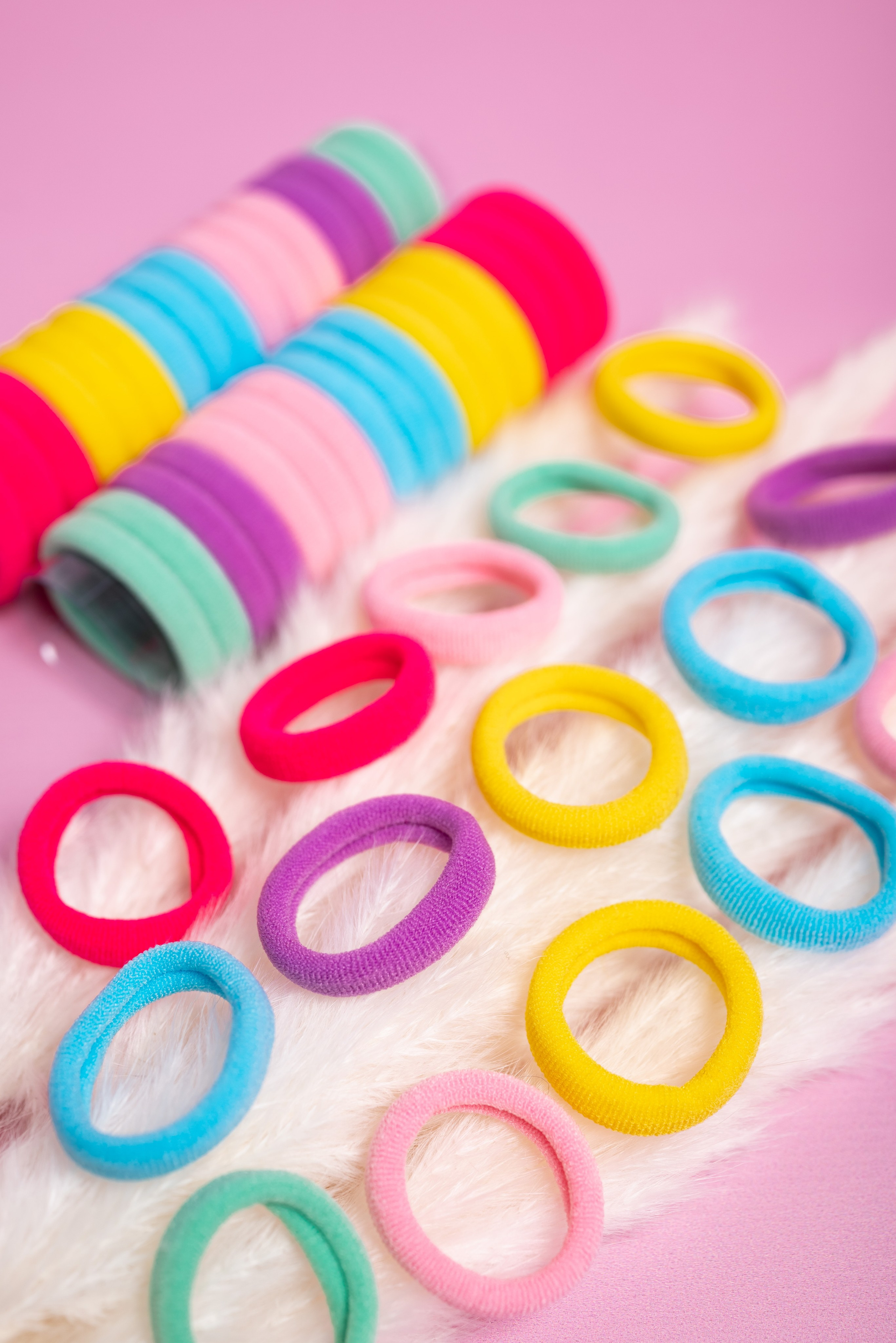 Резинки для волос. Предметный фотограф, фото для маркетплейсов Пятигорск, КМВ