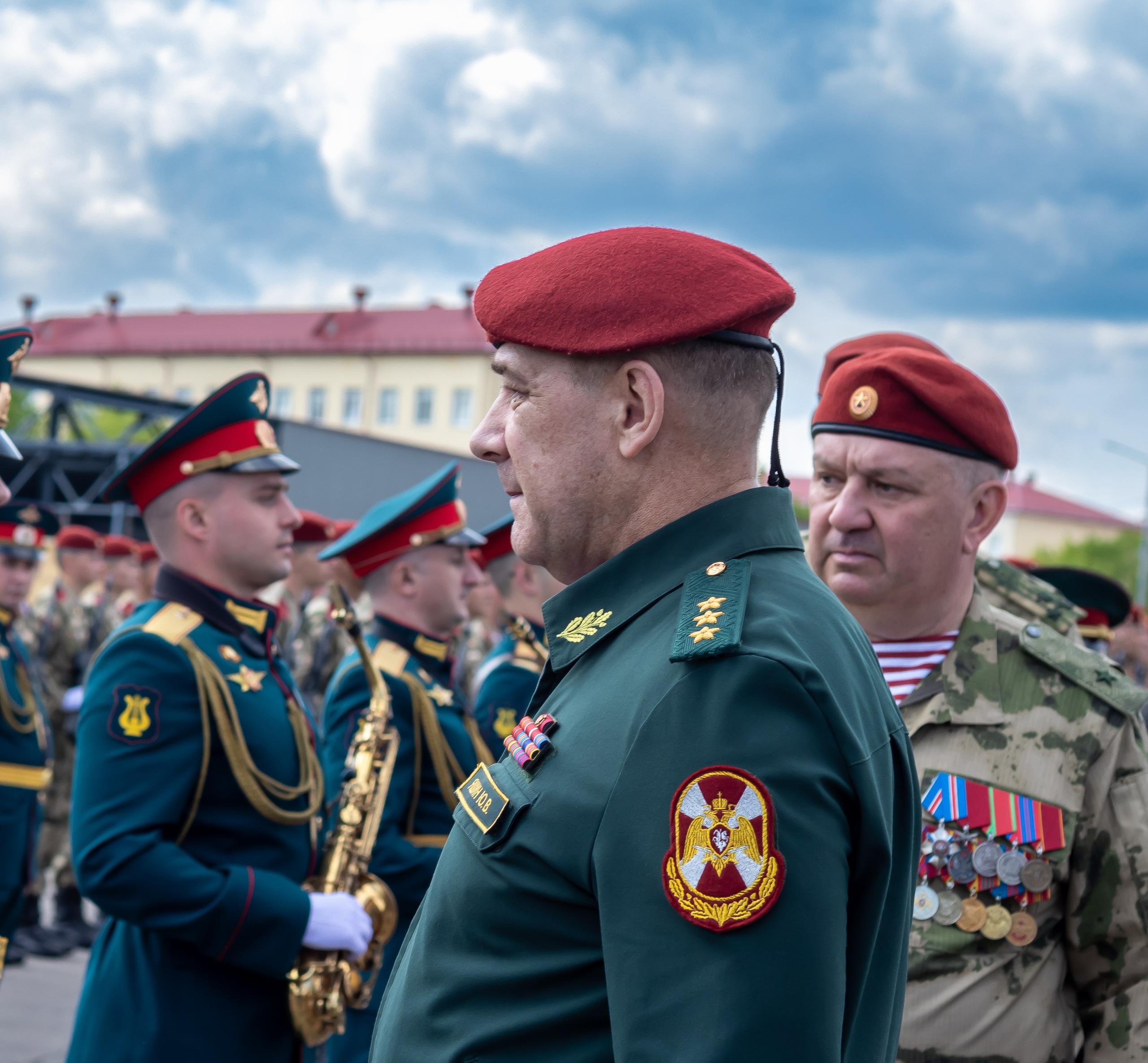 Сирень Победы Дивизия оперативного назначения имени Ф.Э Дзержинского Балашиха Росгвардия подготовка к параду