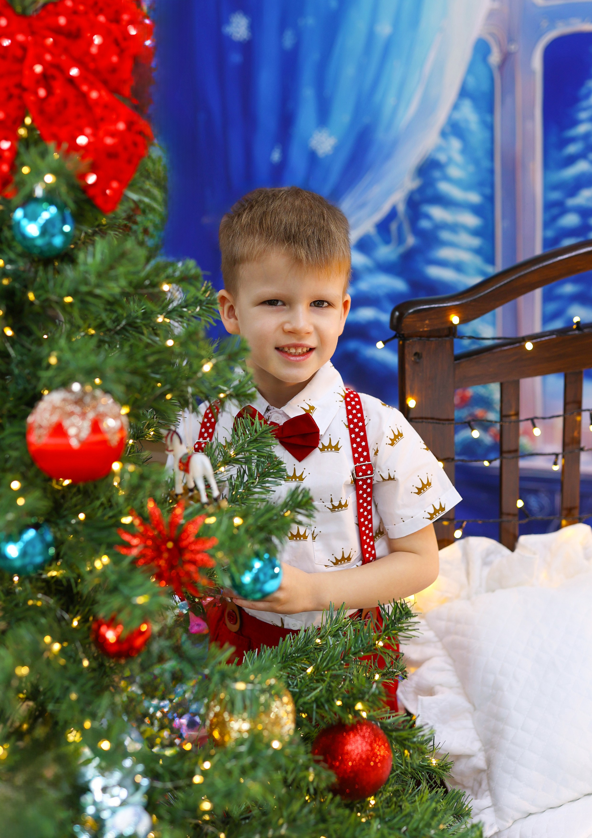 Новогодняя фотосессия. Фотограф в детский сад Елена Колчева Новокузнецк