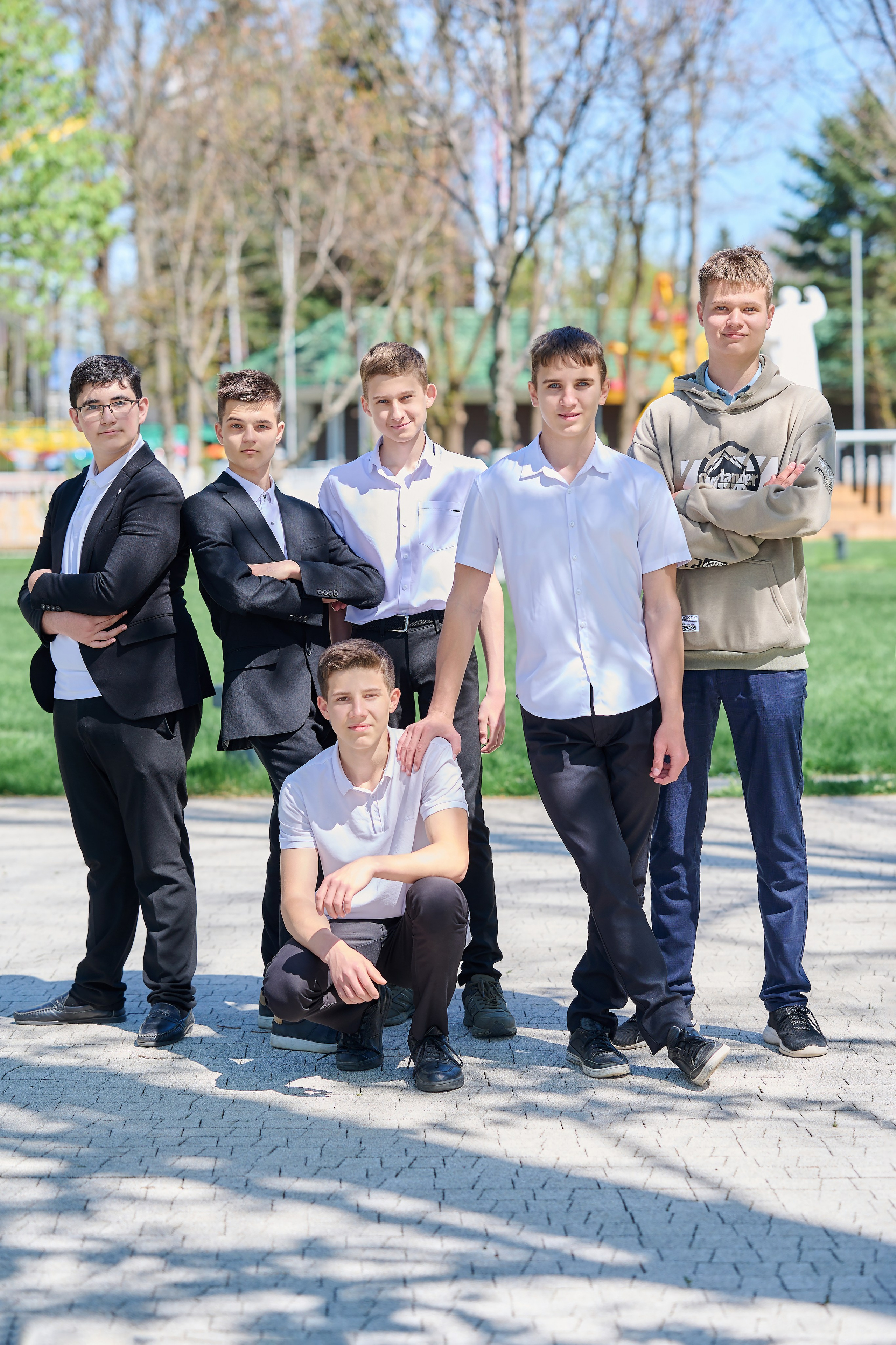Фотосессия выпускников 9А класса СОШ 1. Школьный и семейный фотограф/видеограф в г. Курганинске