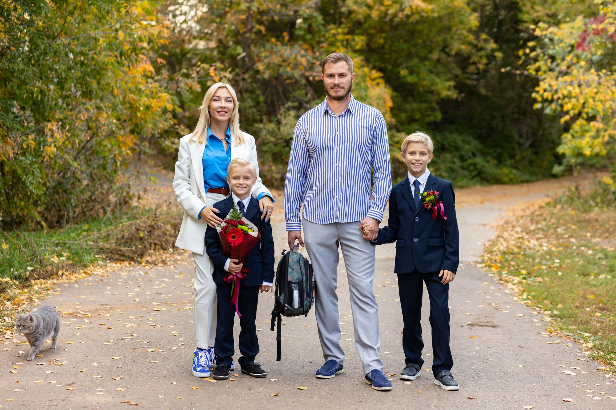 Мирон идёт в 1й класс. Фотограф в Оренбурге. Профессиональный фотограф