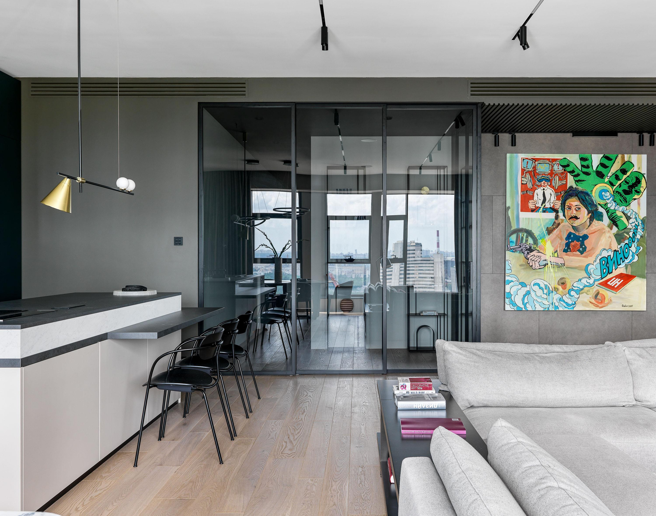 MONE /160 sq m /19'. Интерьерное ателье numéro а