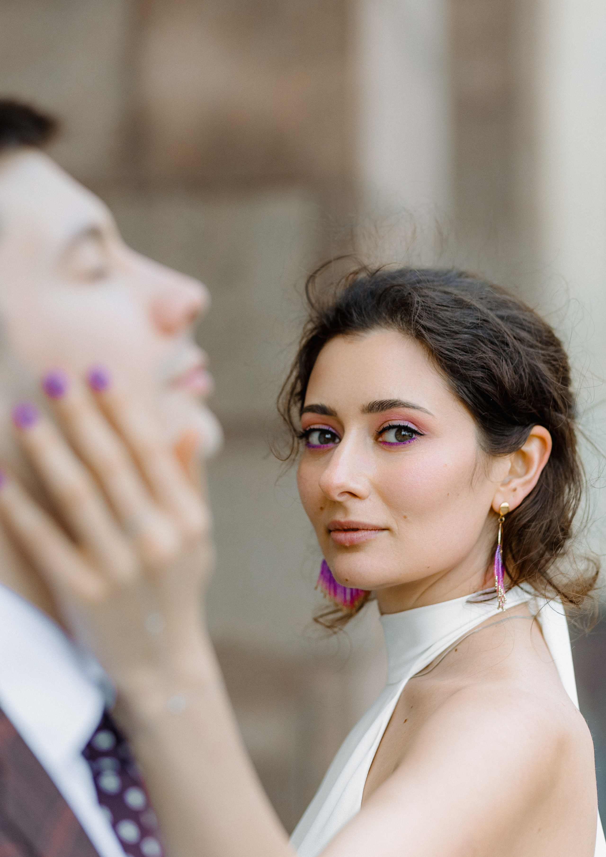 Свадебная фотосъёмка. Грибоедовский ЗАГС, МГУ. Портретный и семейный фотограф в Москве Мария Рослякова