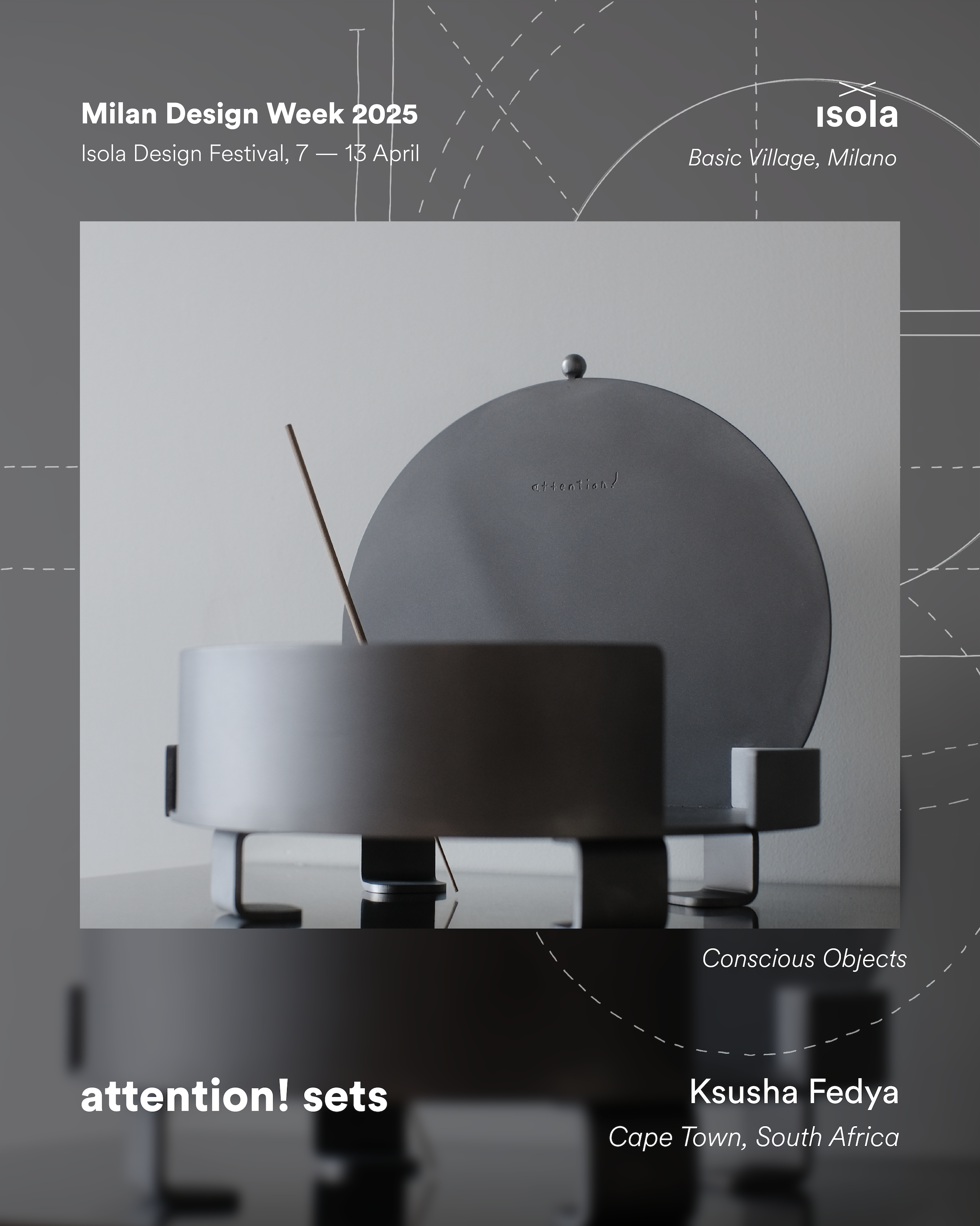 Milan Design Week 2025. Ksusha Fedya artist