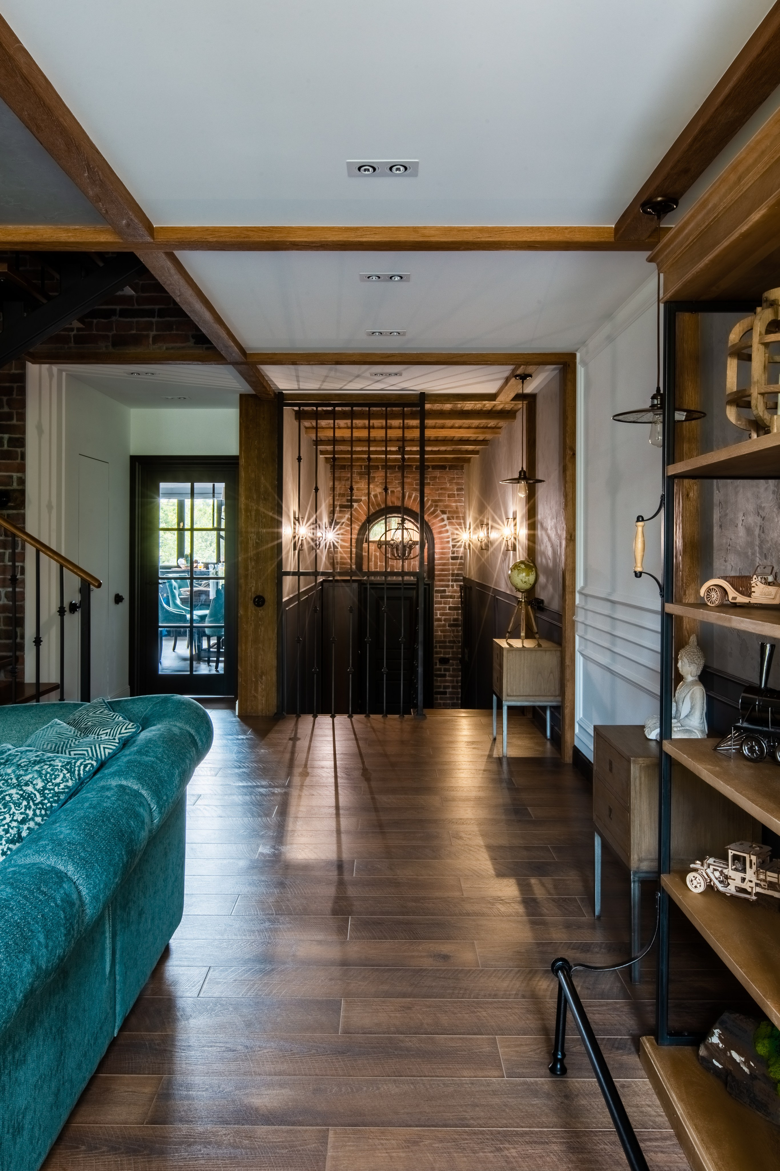 Лофт в ТаунХаусе. 1 этаж. Дизайнер интерьера вашего дома мечты