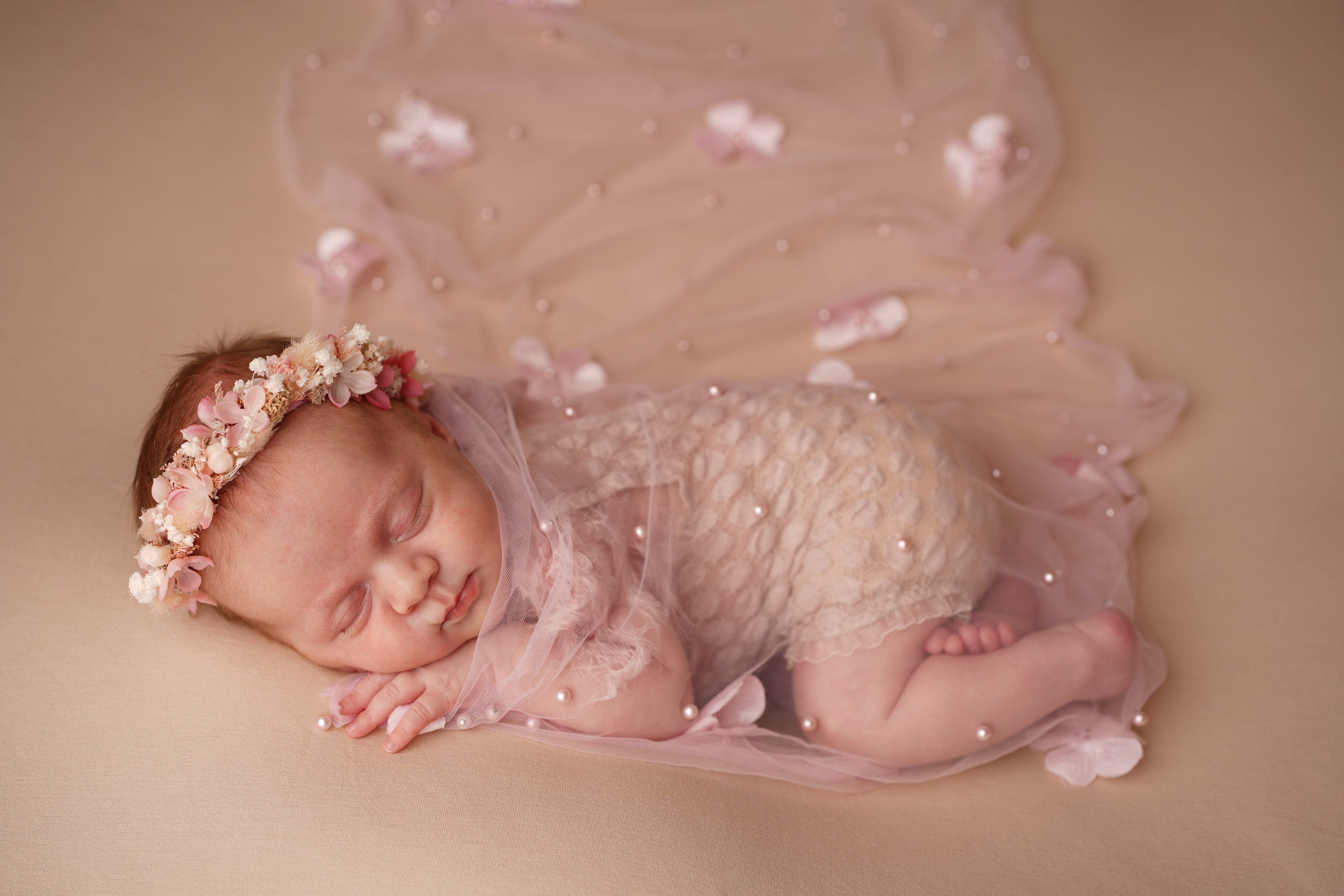 Милана 1 месяц. Фотограф новорожденных в Нижнем Новгороде Сергеева Оксана