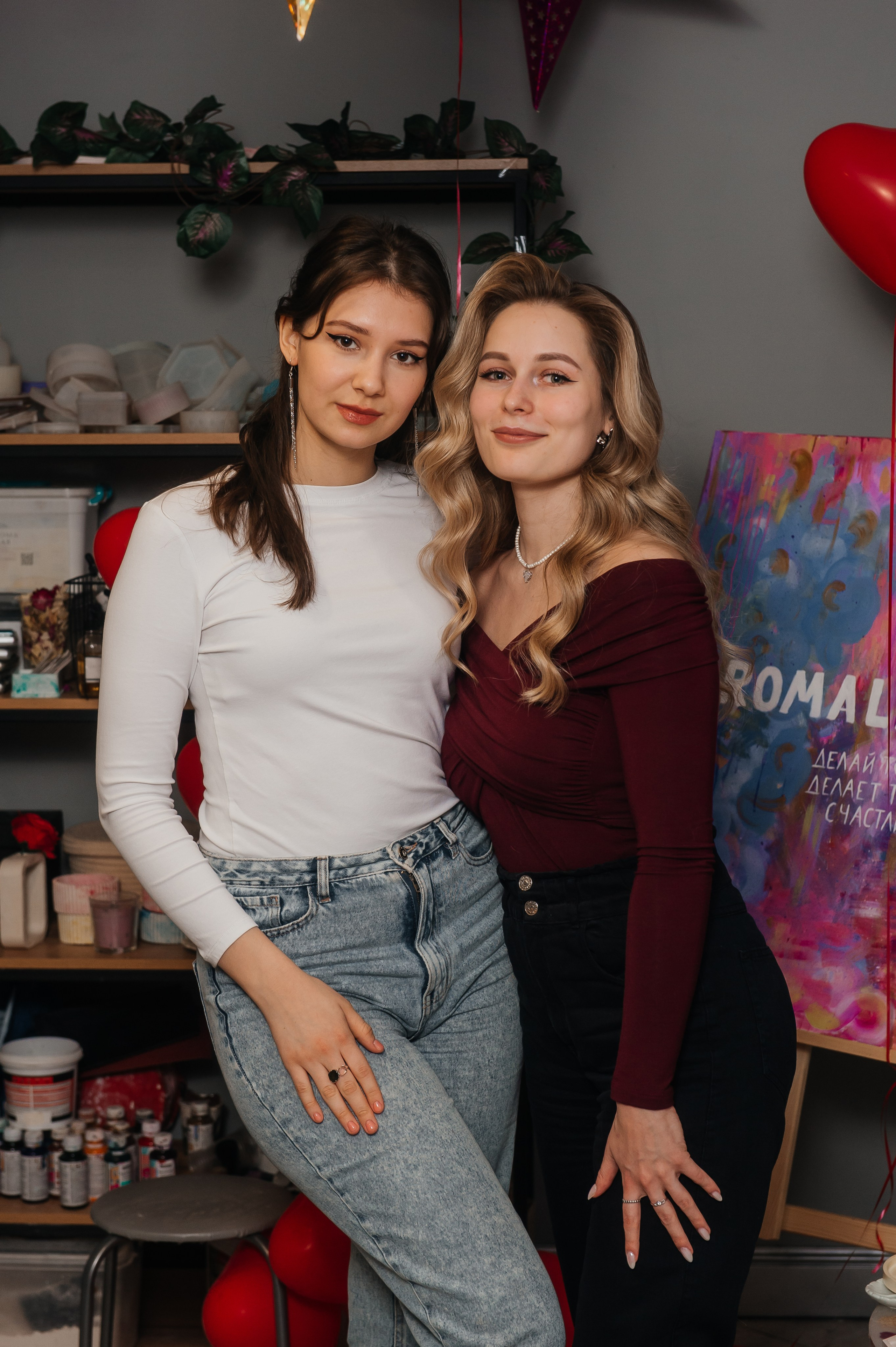 День рождения Маргариты в студии AROMALAGE — уют и творчество