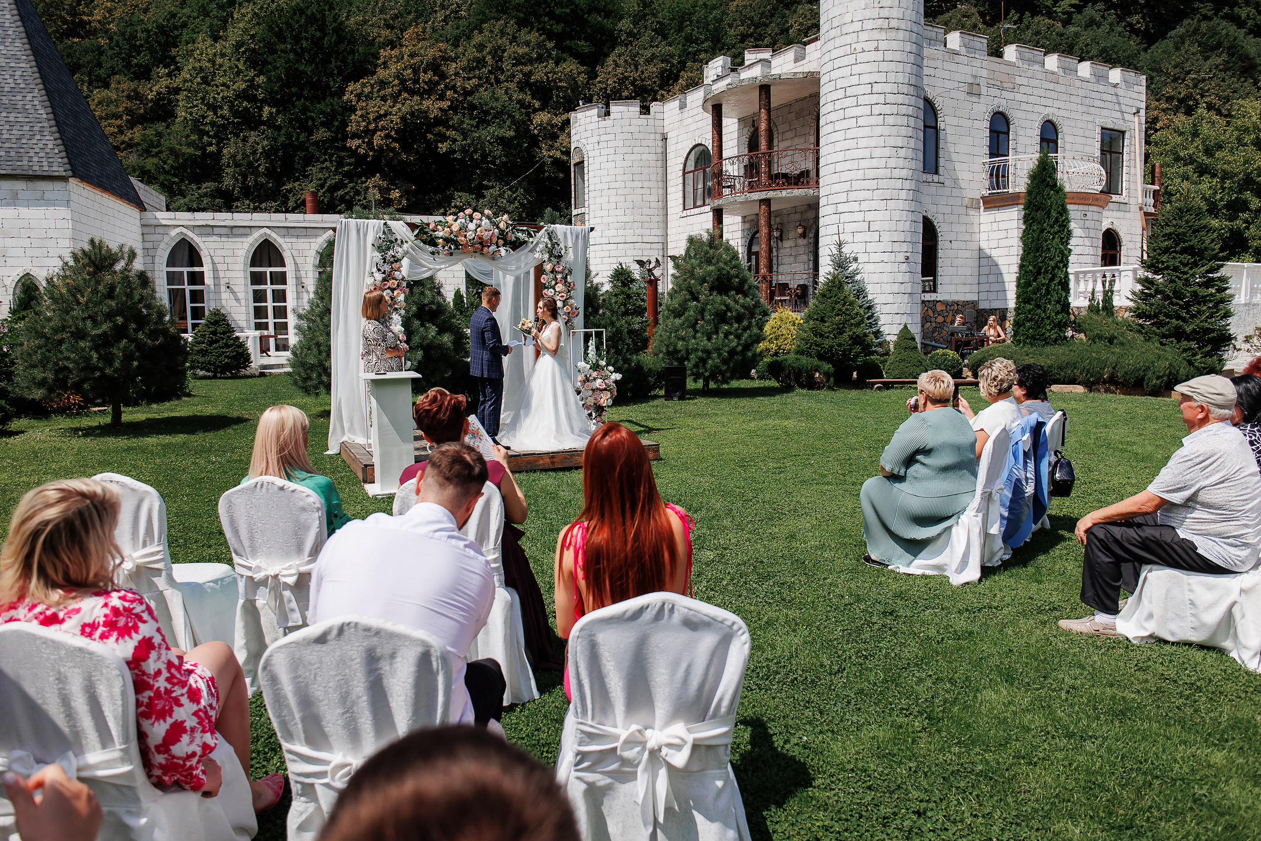 Свадьба в замке Климовский. Дмитрий Шевченко свадебное фото в г. Краснодар — Армавир — Лабинск