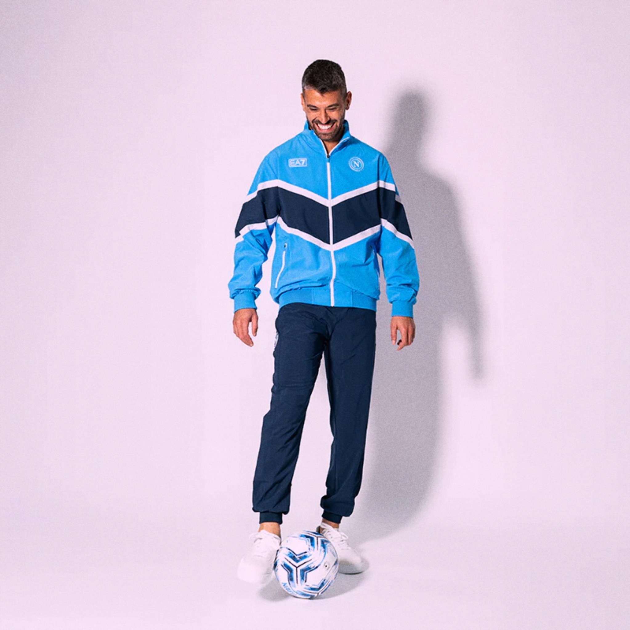 Тренировочный костюм Napoli 2025-2026 armani купить. Футбольный магазин — ssw_magazin