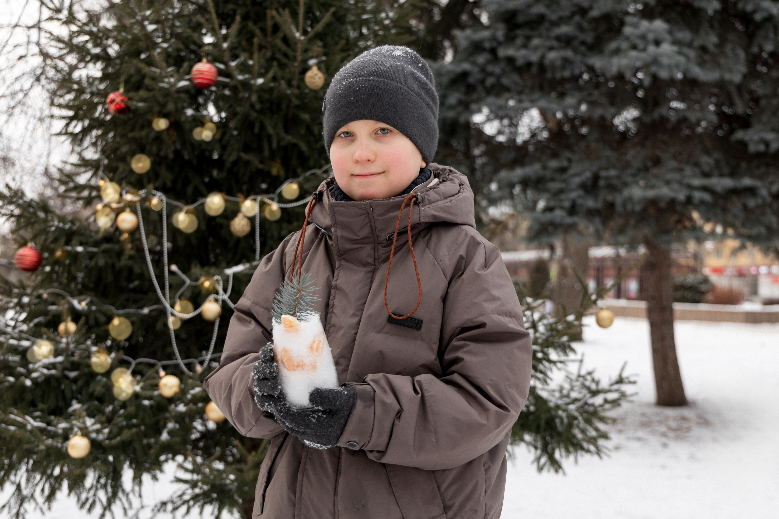 Новогодний фото-проект/Оксана с семьей 🤍. Профессиональный фотограф в Омске Писанкина Анастасия