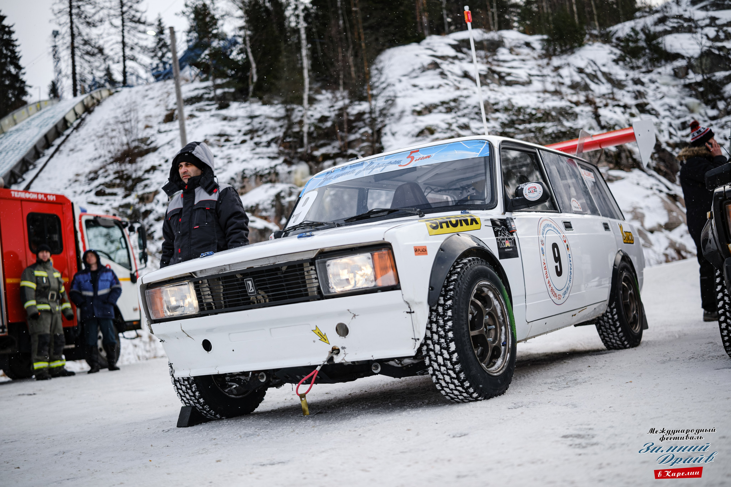 «Зимний Драйв в Карелии» Авто Марафон-гигант «25 часов на льду» Илона Накутис, Николай Грязин, джимхана, фотограф Антон Медведев, icoguar, Сортавала, Карелия