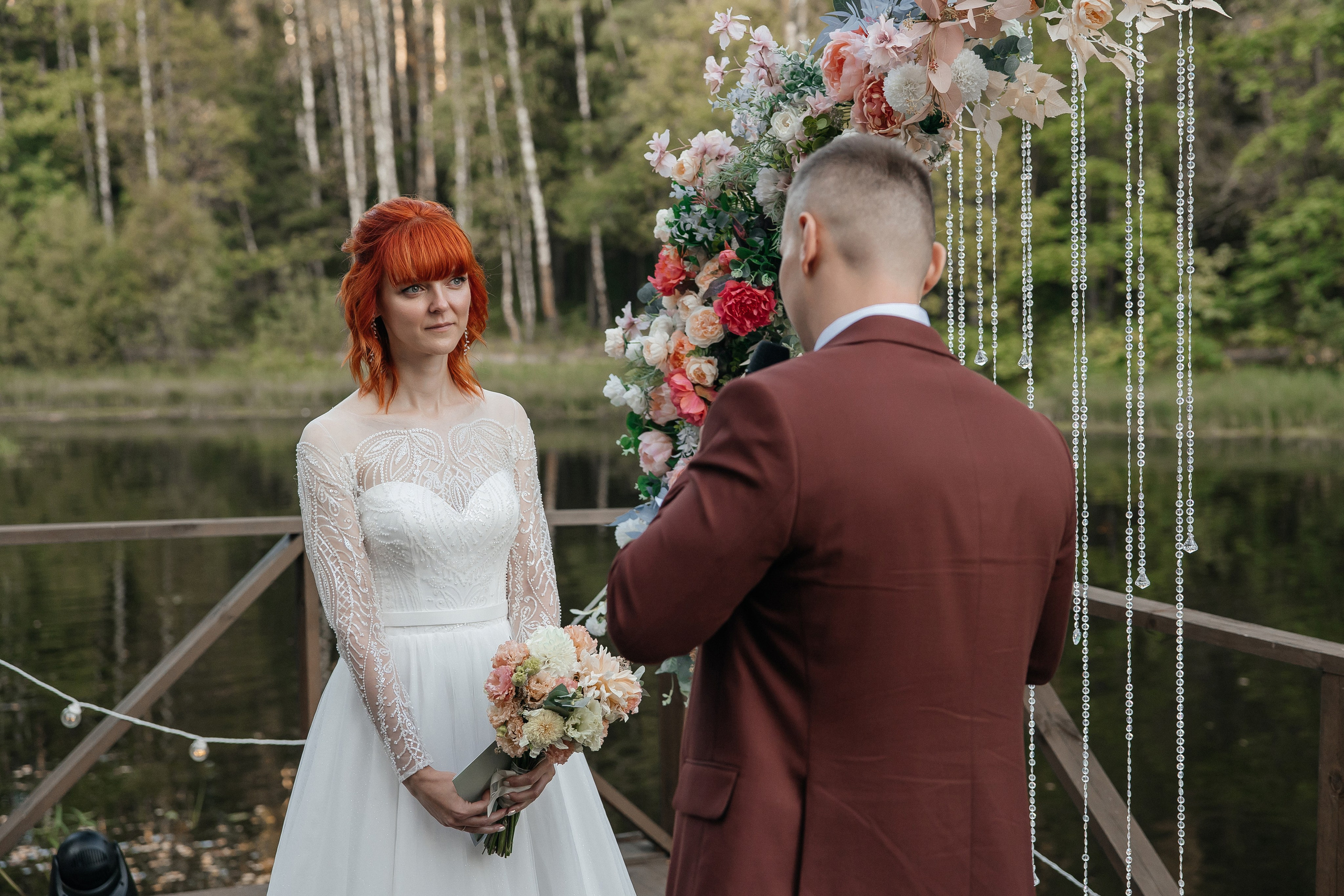 Выездная регистрация брака в «Горки Холидей». Свадебный фотограф в Москве Дарья Олендарёва