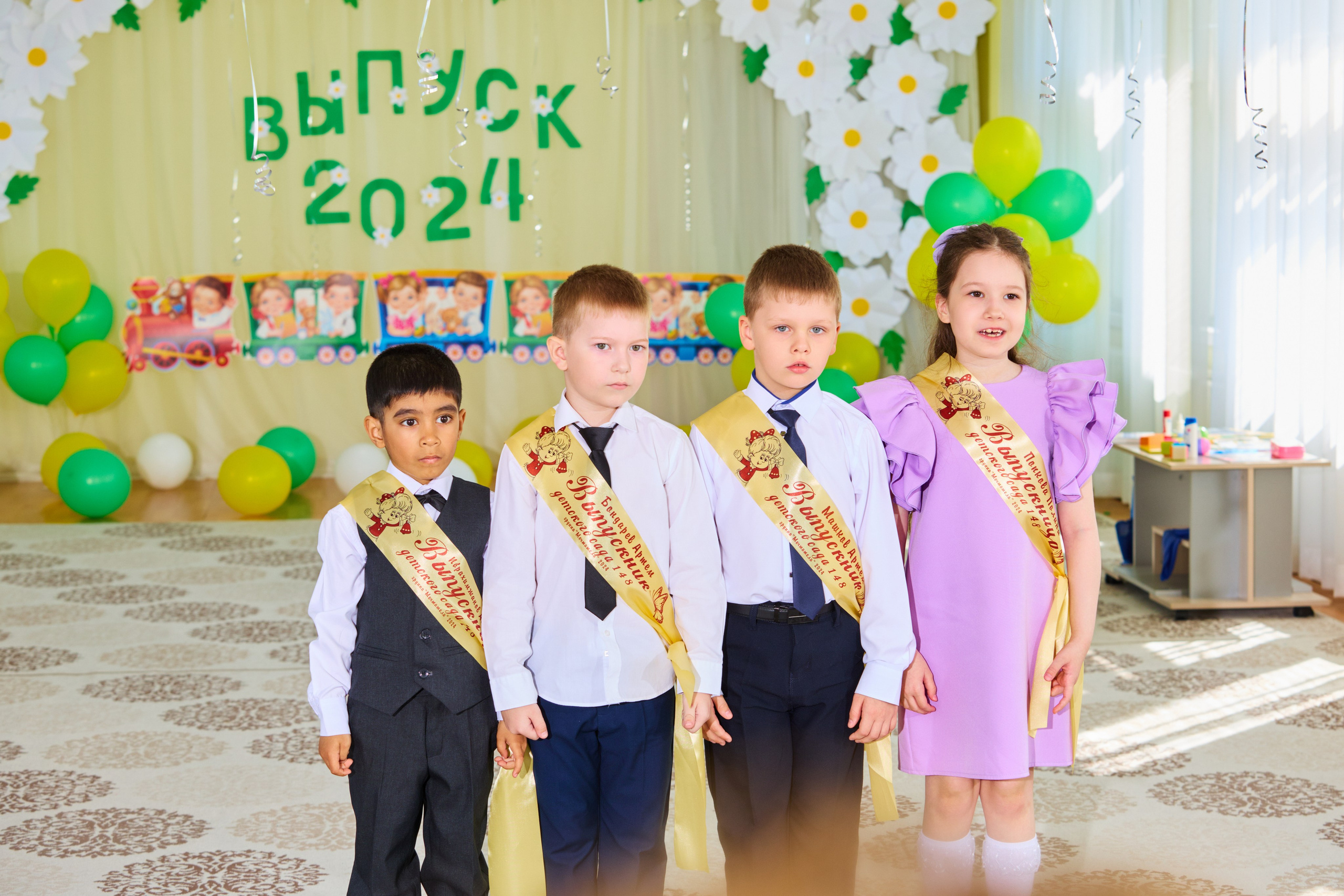 Фотосъемка выпускного в детсаду. 2024