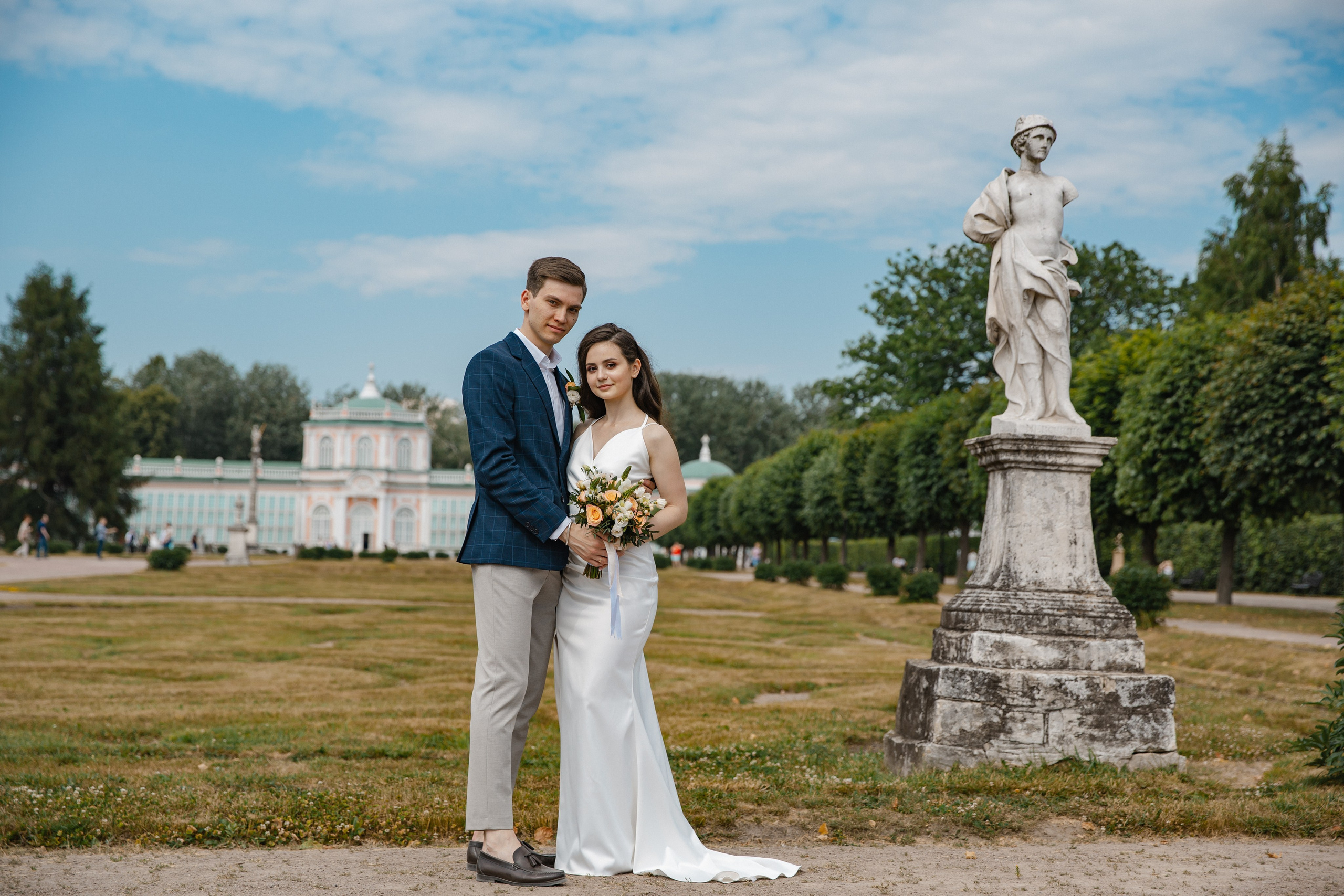 Свадебная фотосессия в Кусково. Фотограф и видеограф Анна Домашенко