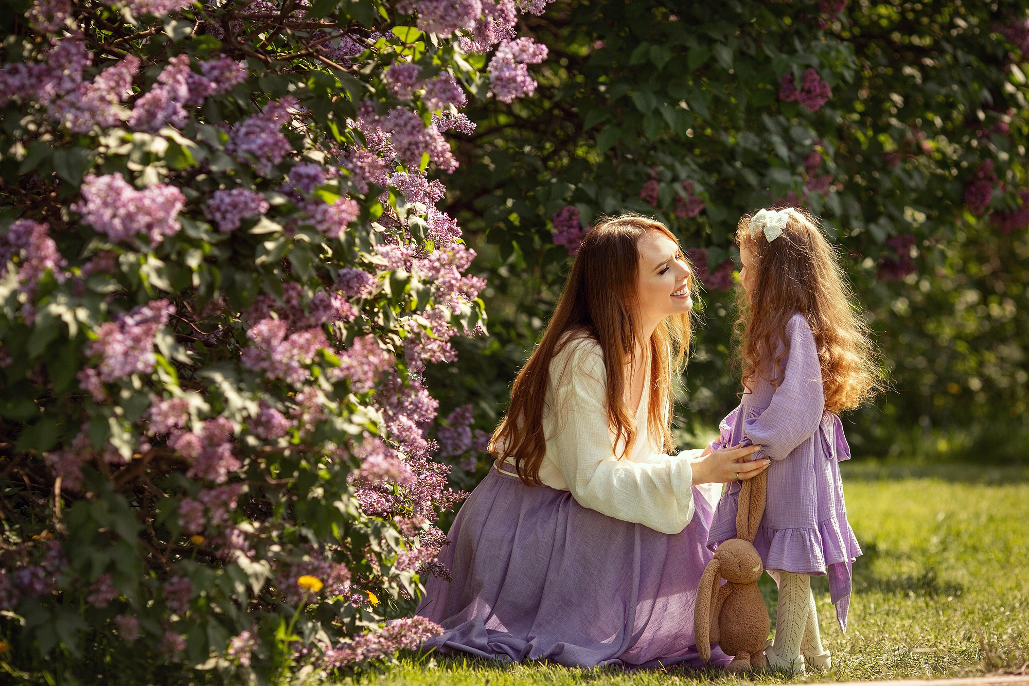 Сиреневая сказка с малышами. Tatyana Nadezhdina Family photographer