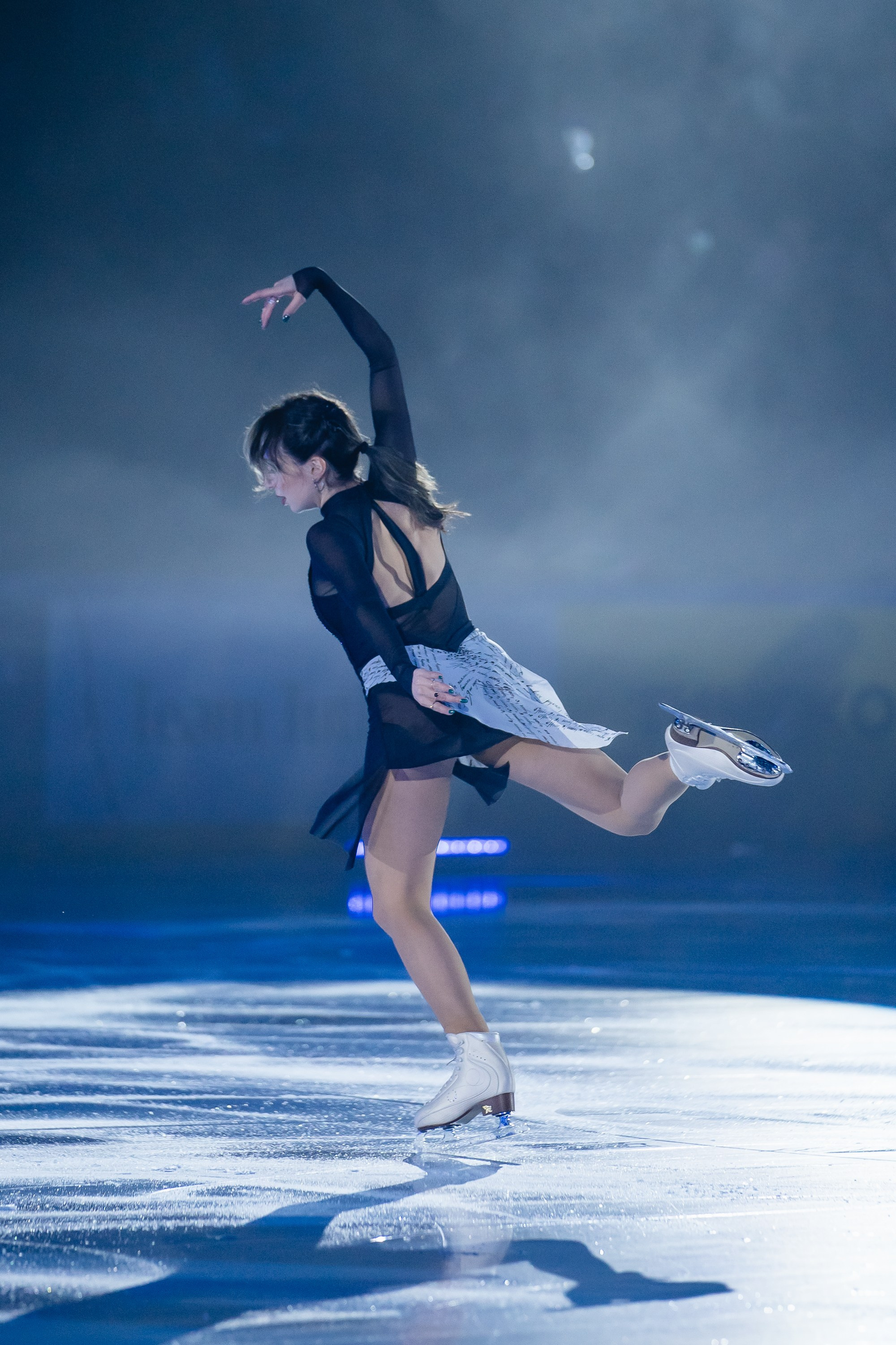 Шоу «Чемпионы на льду» в Новосибирске. Воробьева Ксения — Спортивный и танцевальный фотограф Новосибирск