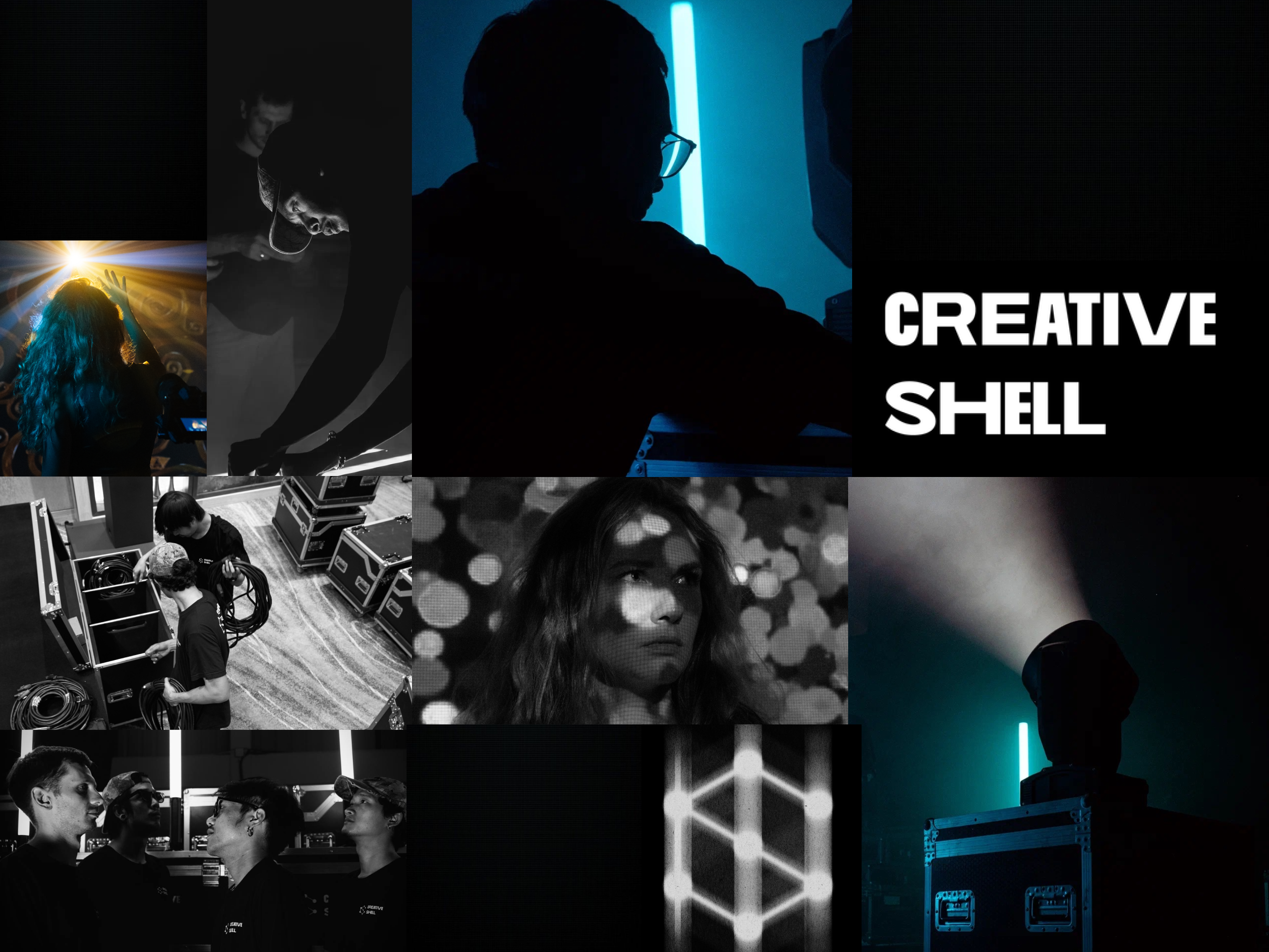 Rent high-quality audio, lighting, and visual equipment, LED screens, in Thailand. Rent equipment for events. CREATIVE SHELL BANGKOK