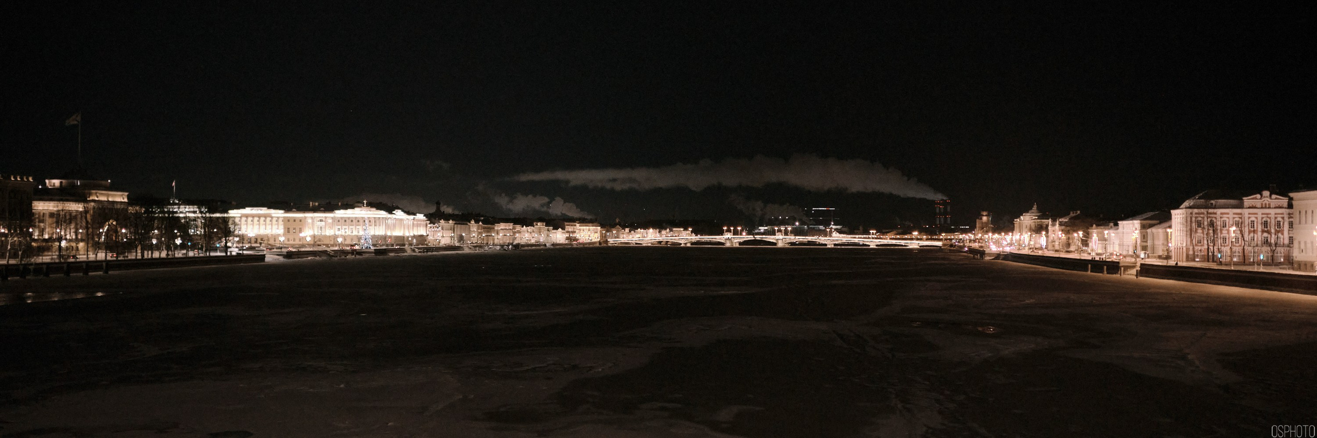 Снег и туман в Санкт-Петербурге. Фотографъ Сергѣевъ. Поймать мгновеніе
