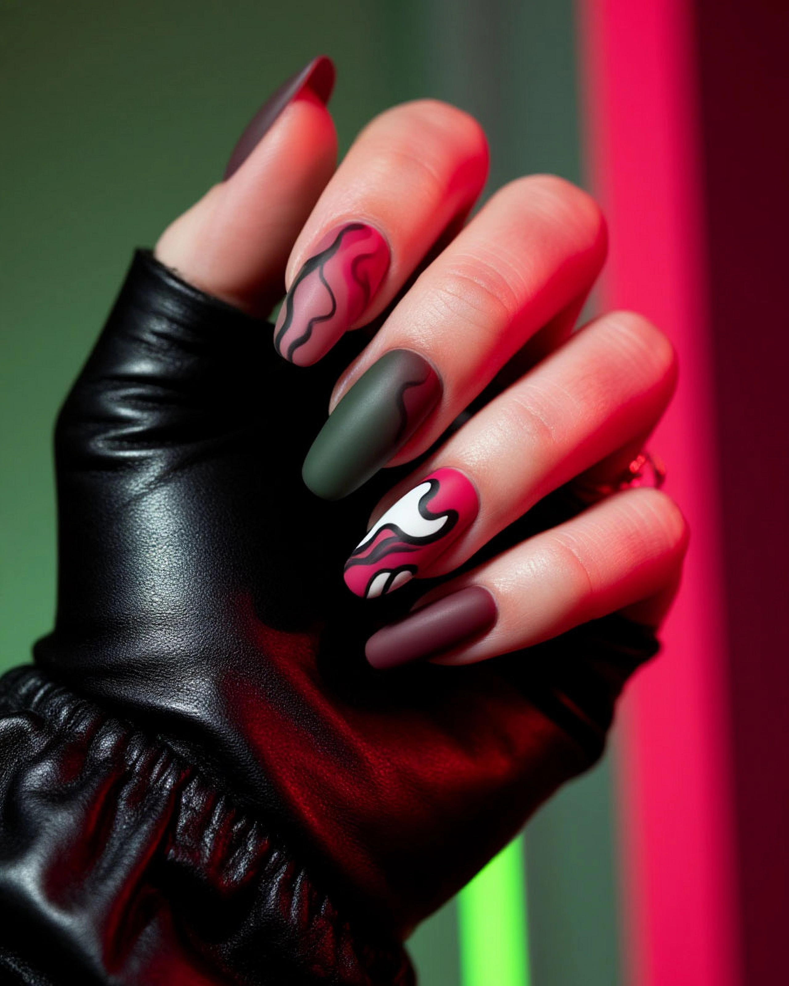 Squid Game Маникюр: Варианты Дизайна Ногтей. Школа для девочек во Владивостоке — Само Совершенство