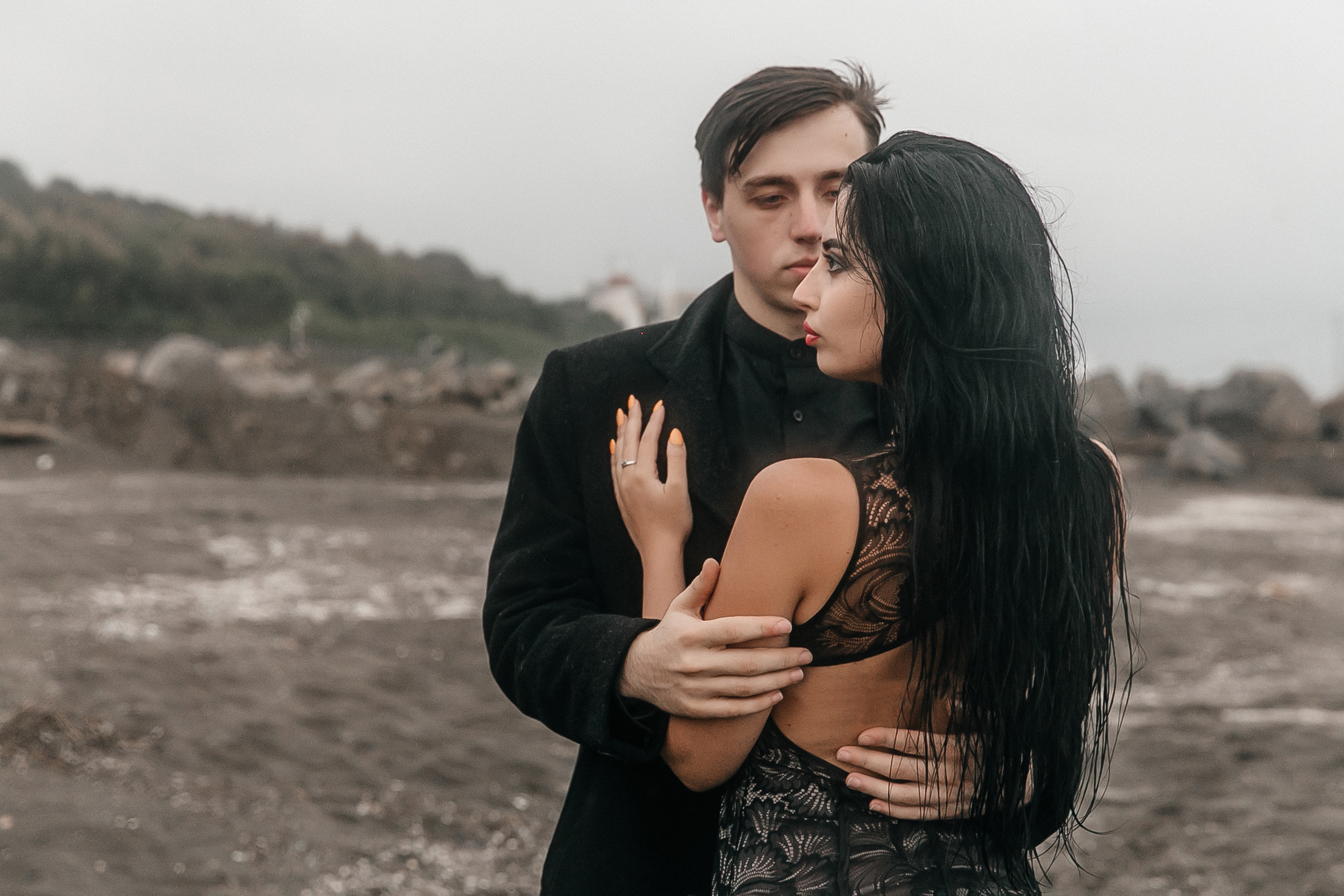 Sergey and Aelita. Ureki — GEORGIA. Ева Демидова. Спортсмен по конкуру в Санкт-Петербуре