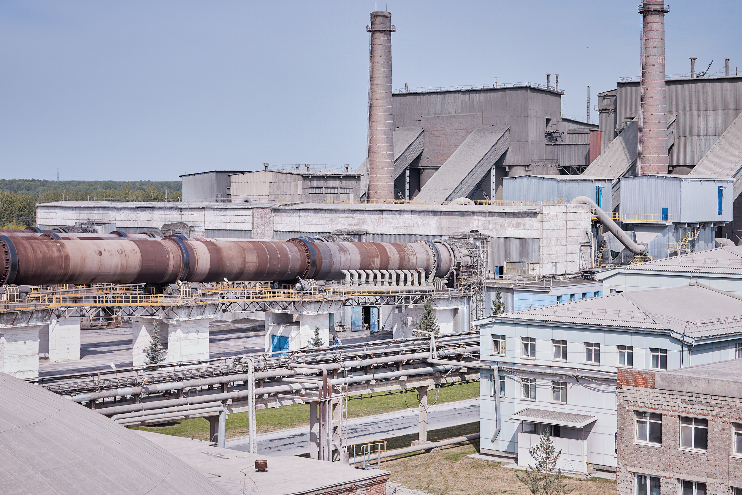 Съемка производства цемента. Контент для бизнеса в Екатеринбурге Полдень Медиа