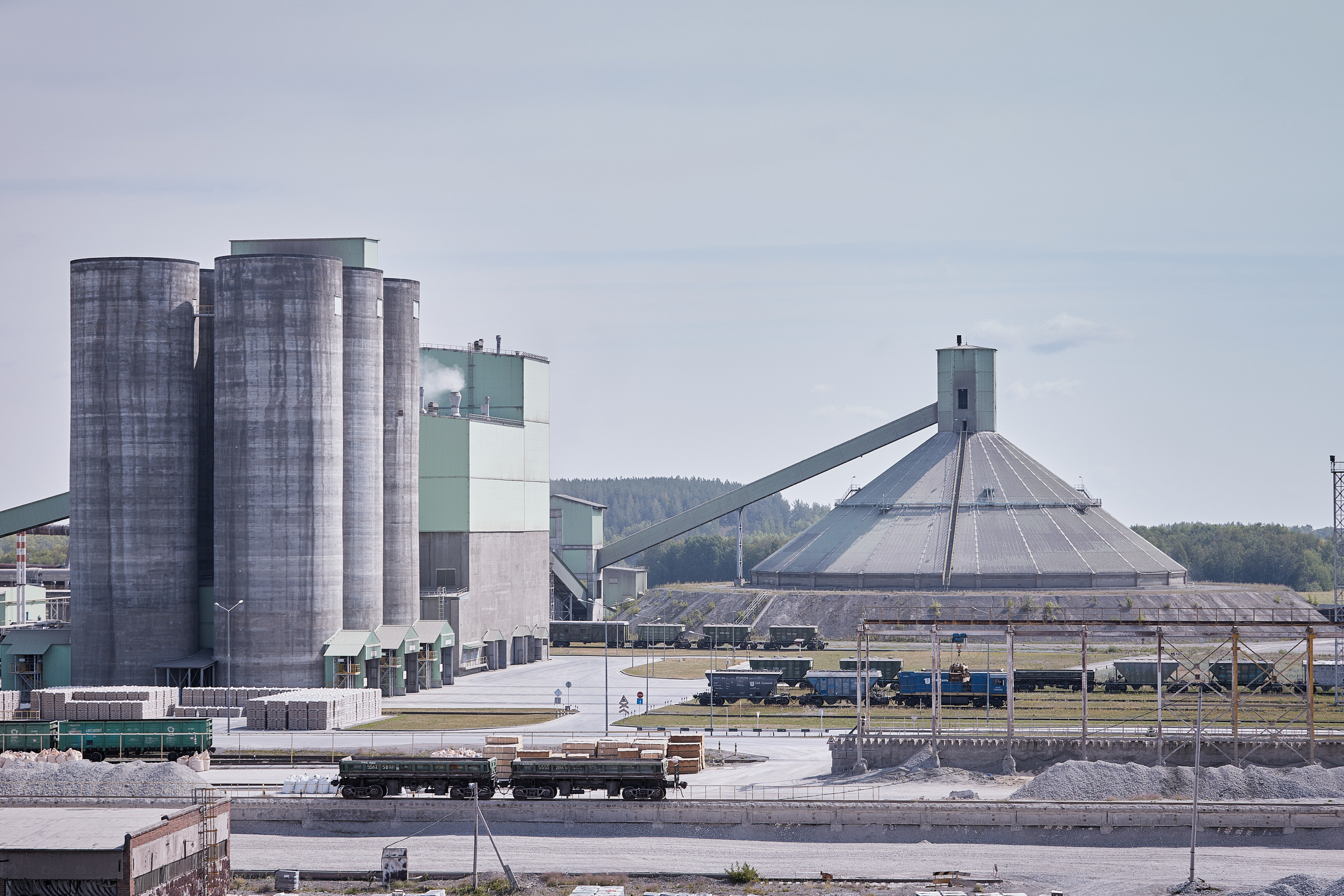 Съемка производства цемента. Контент для бизнеса в Екатеринбурге Полдень Медиа