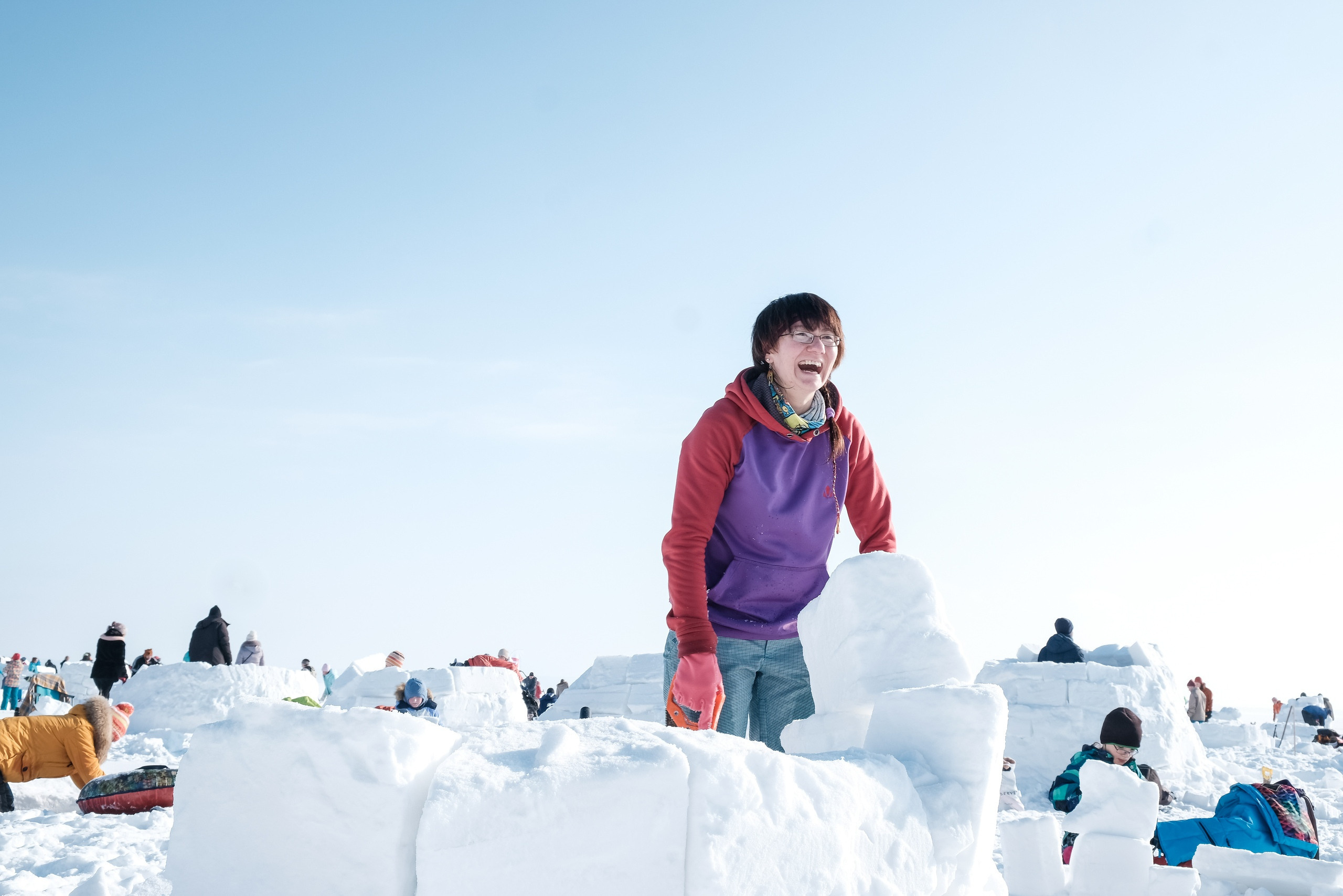 «ИГЛУ — город эскимосов», городской фестиваль. Детские программы Школа безопасности Новосибирск