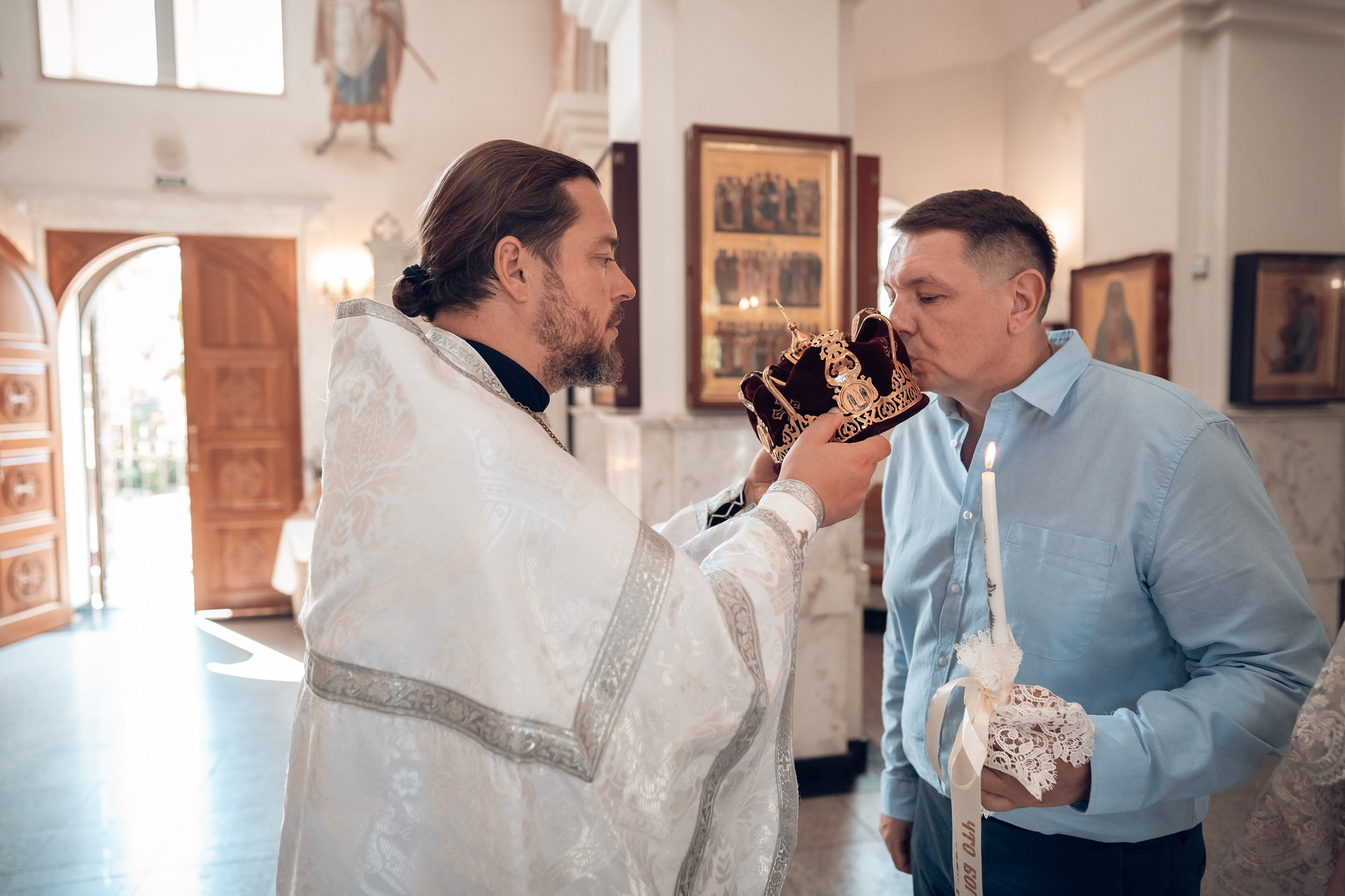 Венчание в храме Вознесения Господне г. Севастополь. Церковный фотограф Севастополь