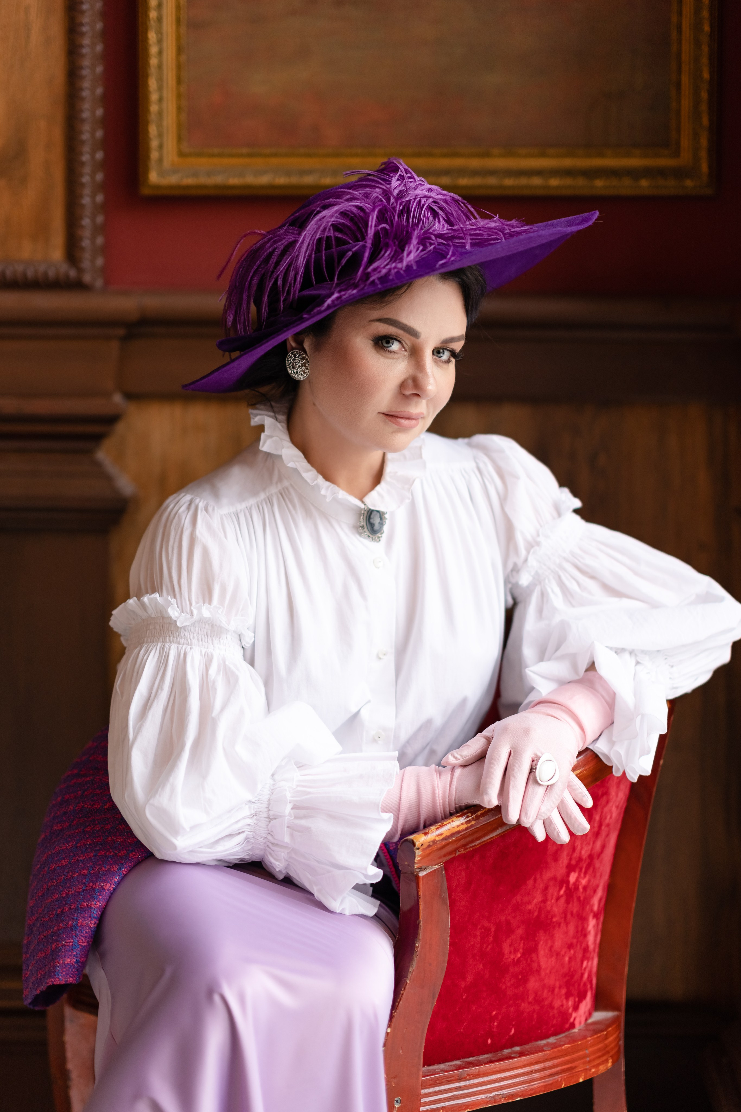 Фотосессия в стиле XIX века для Ирины. Свадебный и семейный фотограф в Санкт-Петербурге Олеся Еремеева