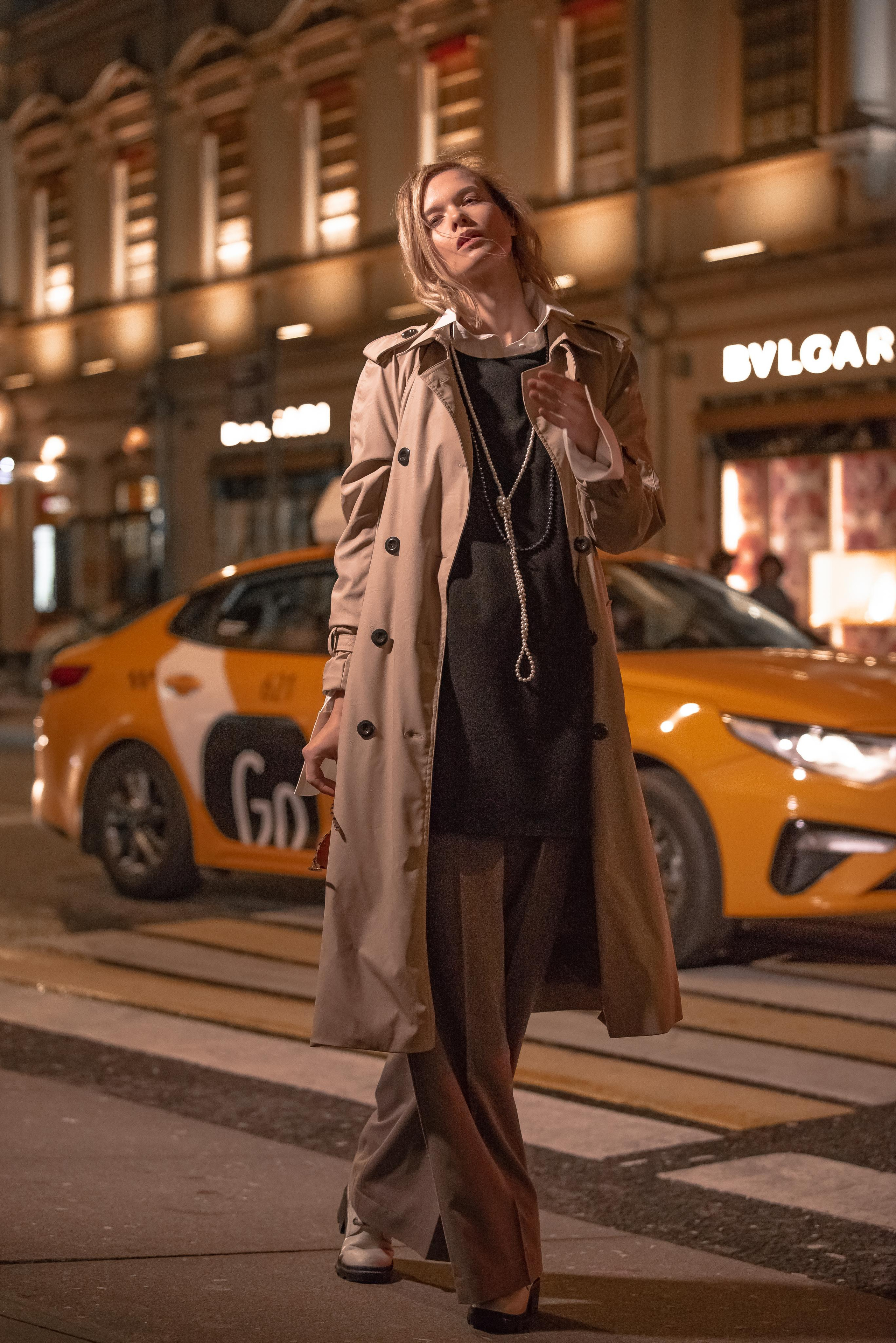 Ночная фотопрогулка Фотосессия в локациях ночной Москвы