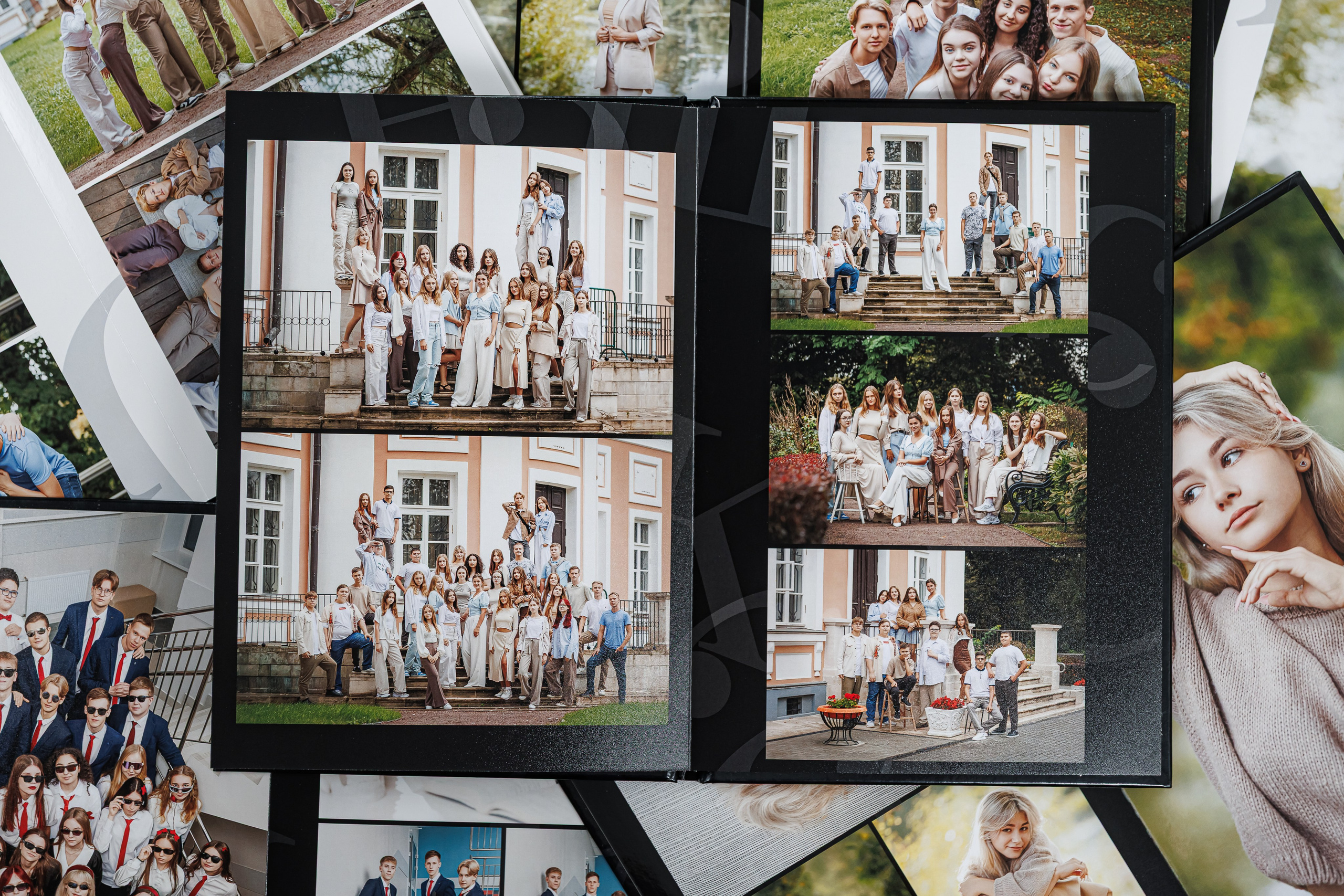 Альбомы общей вёрстки (одинаковые) 9, 11 класс. Семейный и детский фотограф Комина Елена, Власиха, Одинцово