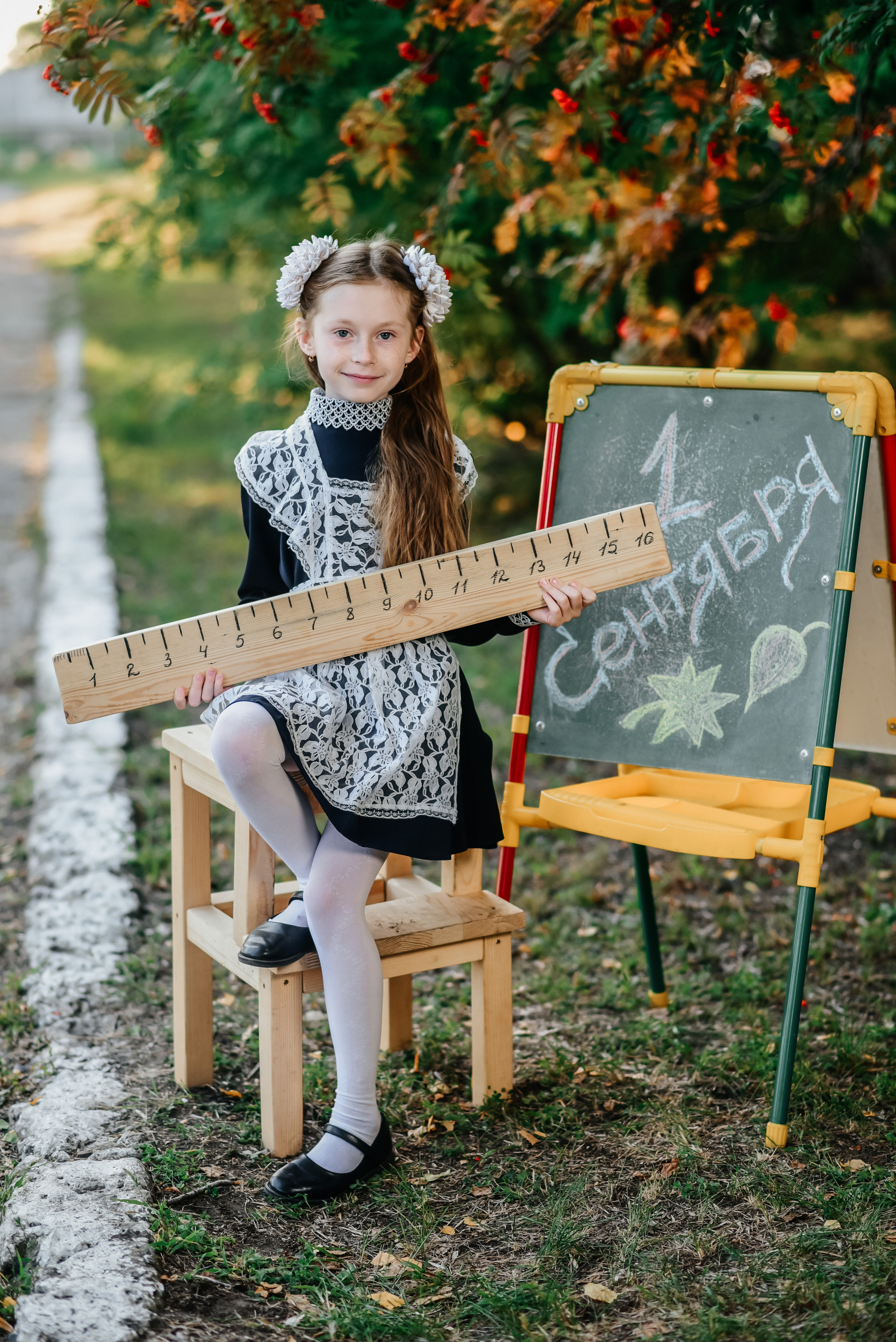 Фотопроект «Здравствуй, школа» для начальных классов. Семейный фотограф в Барнауле