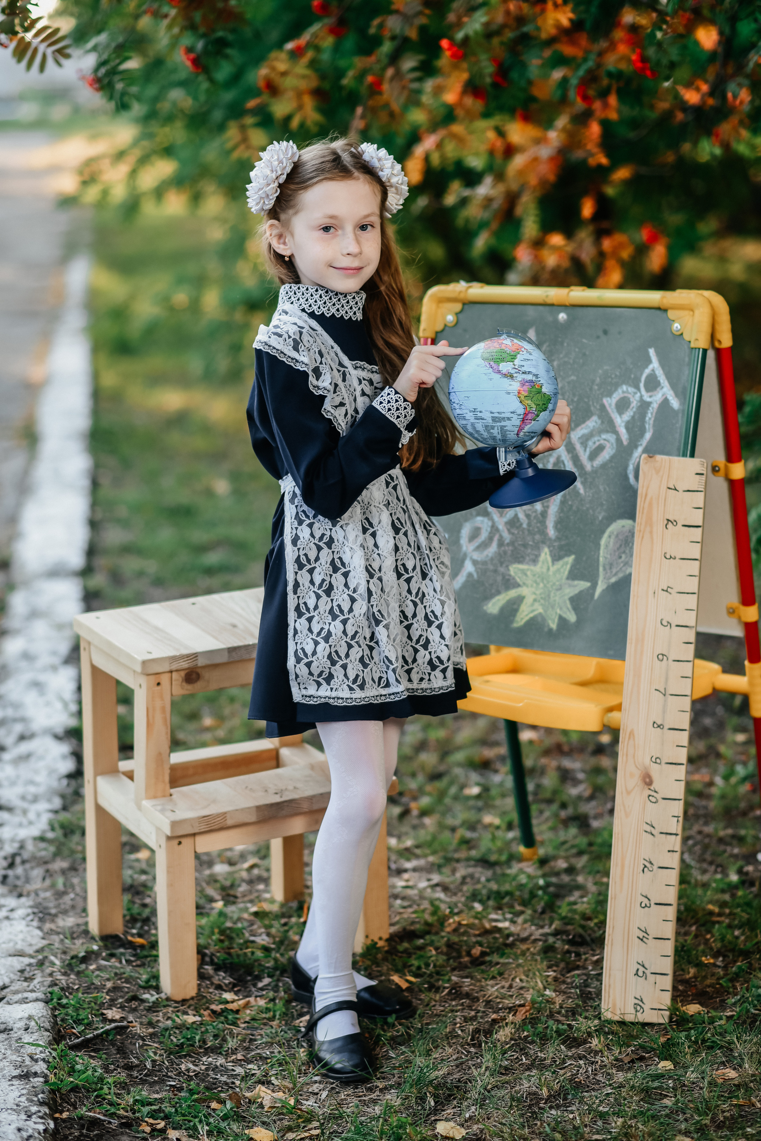 Фотопроект «Здравствуй, школа» для начальных классов. Семейный фотограф в Барнауле