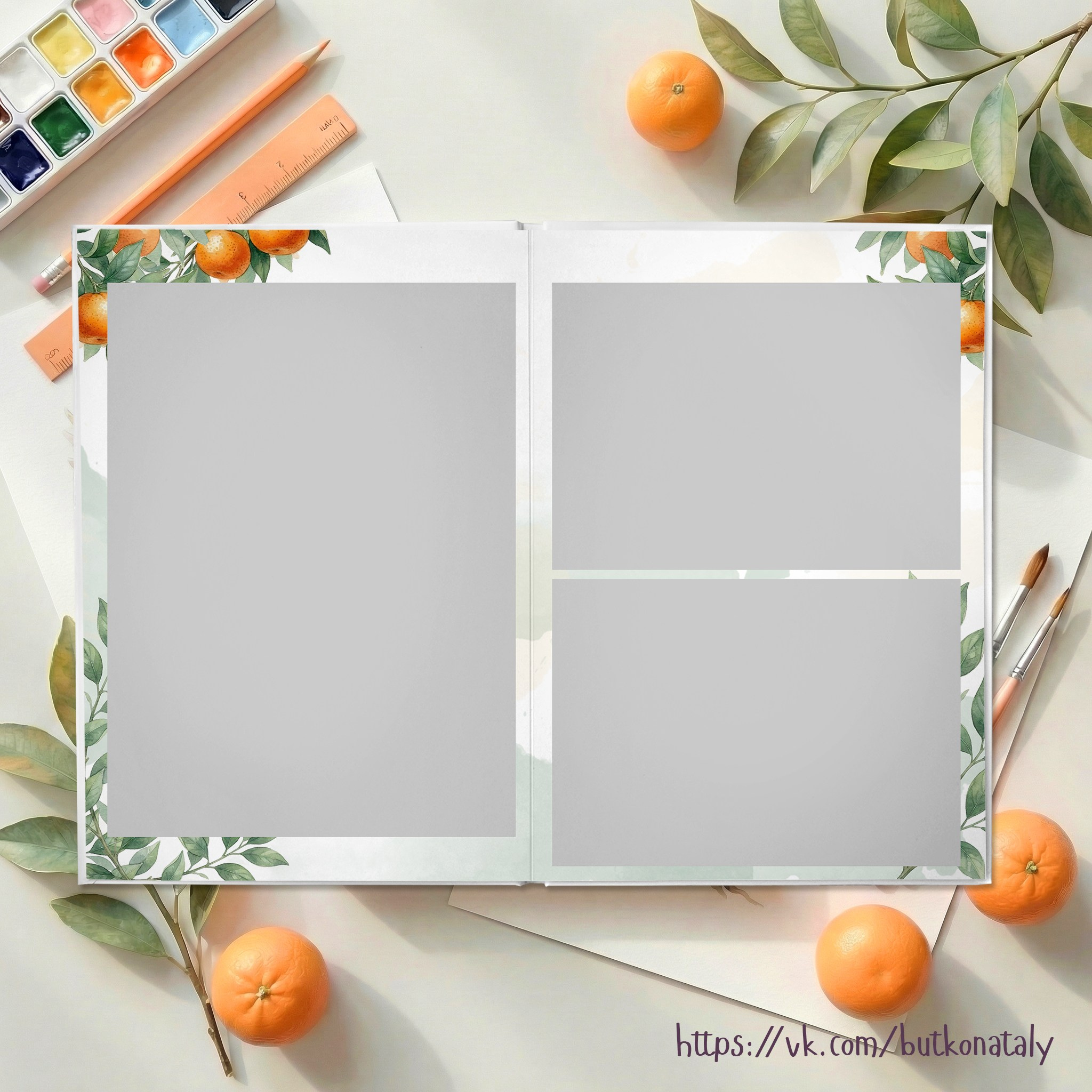 Альбом для ДС — «Апельсиновый». Выпускные альбомы Натальи Бутко: Новороссийск, Анапа, Геленджик