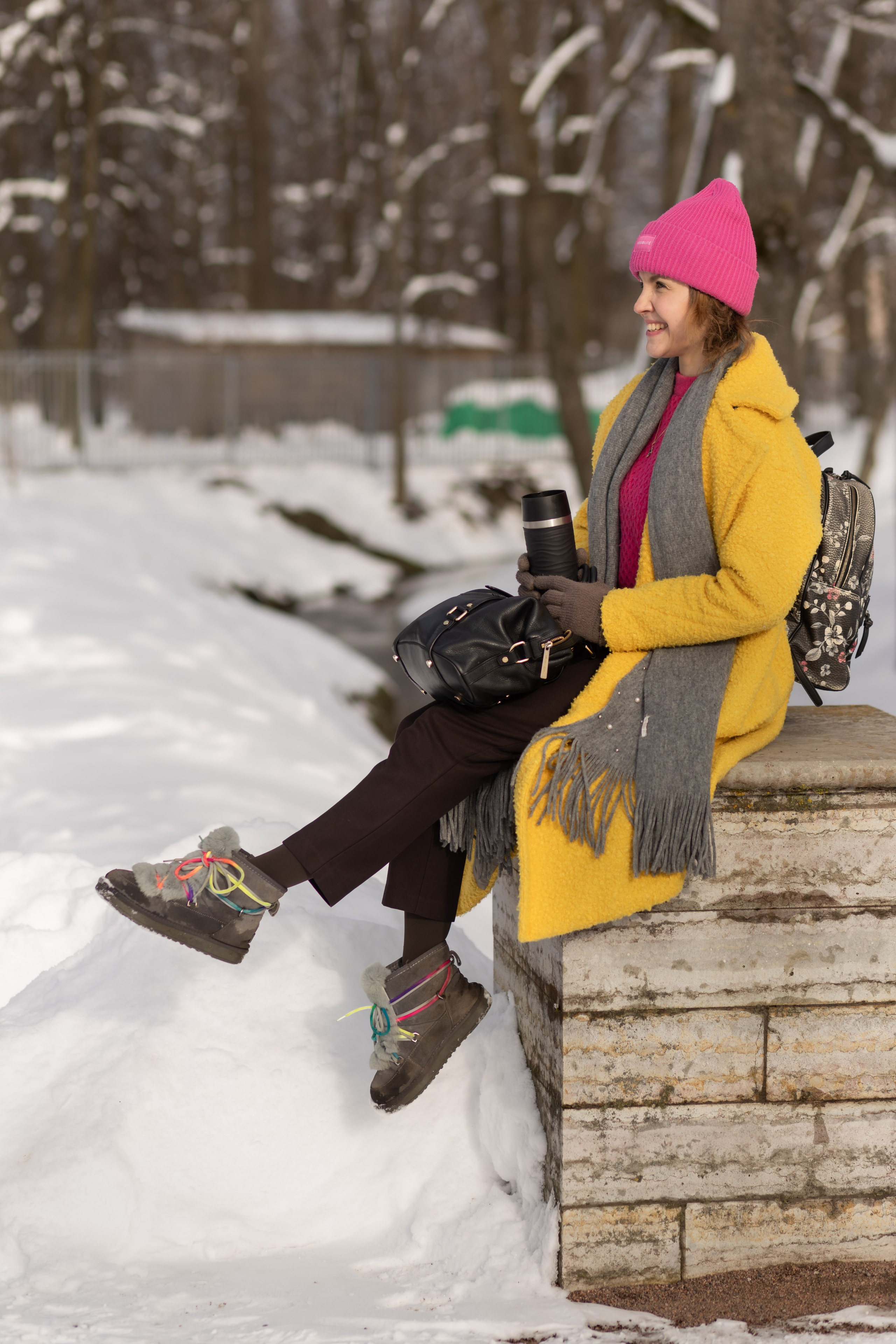 Зимняя индивидуальная фотосессия на улице