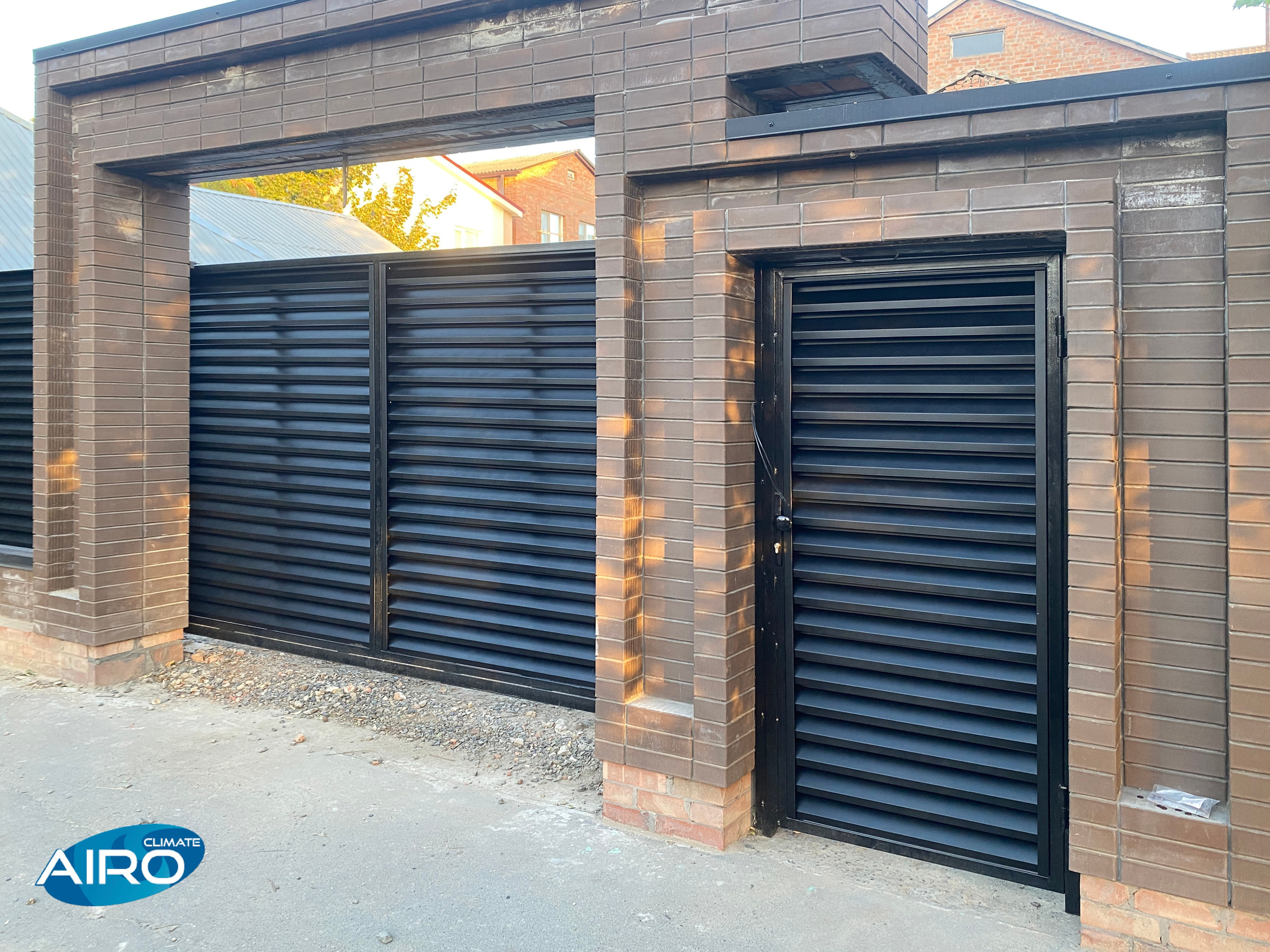 AIRO-HZ. Заборы-жалюзи. Производство и монтаж