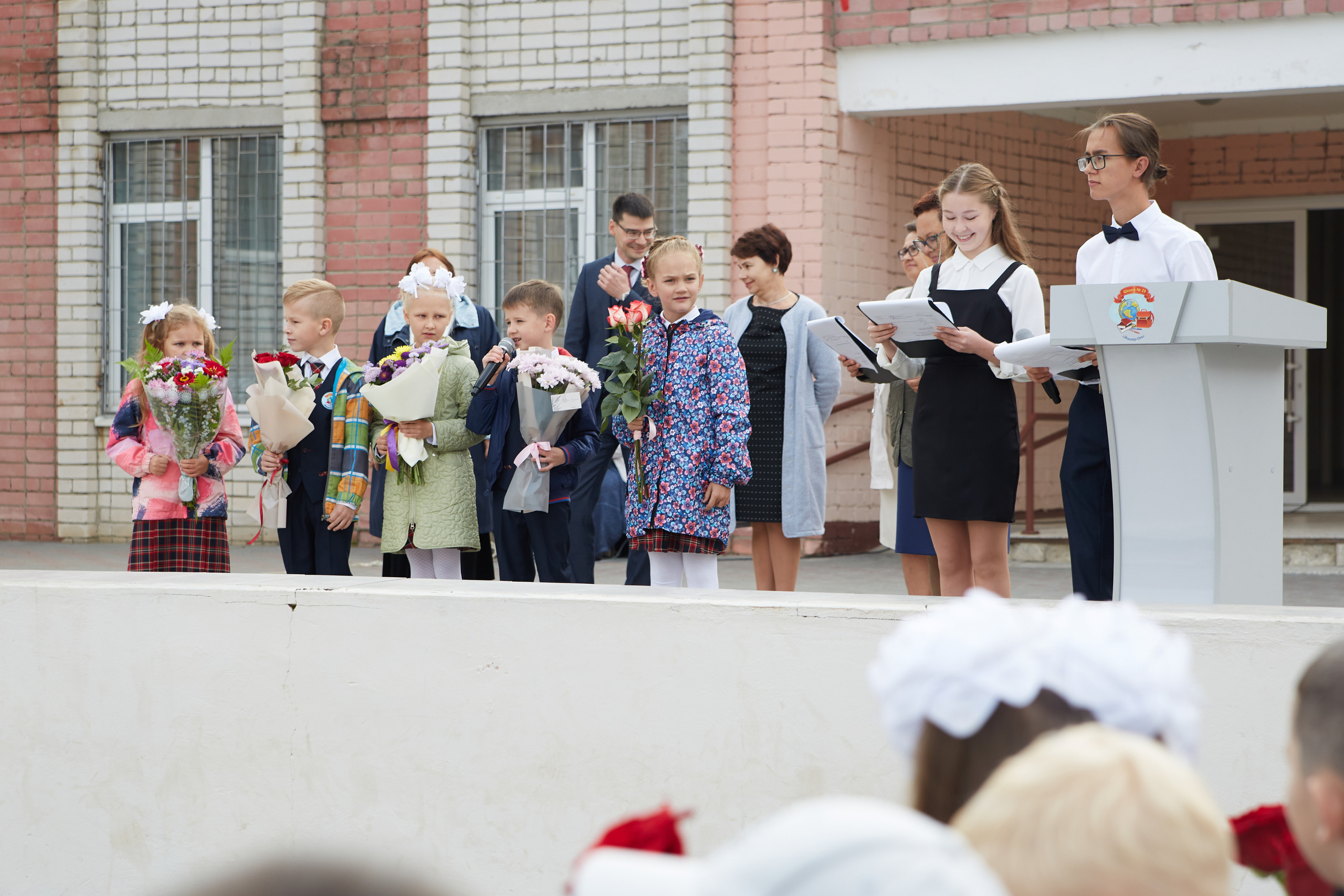 1 сентября в шк № 29. Школьный и семейный фотограф в Йошкар-Оле Татьяна Баркалова